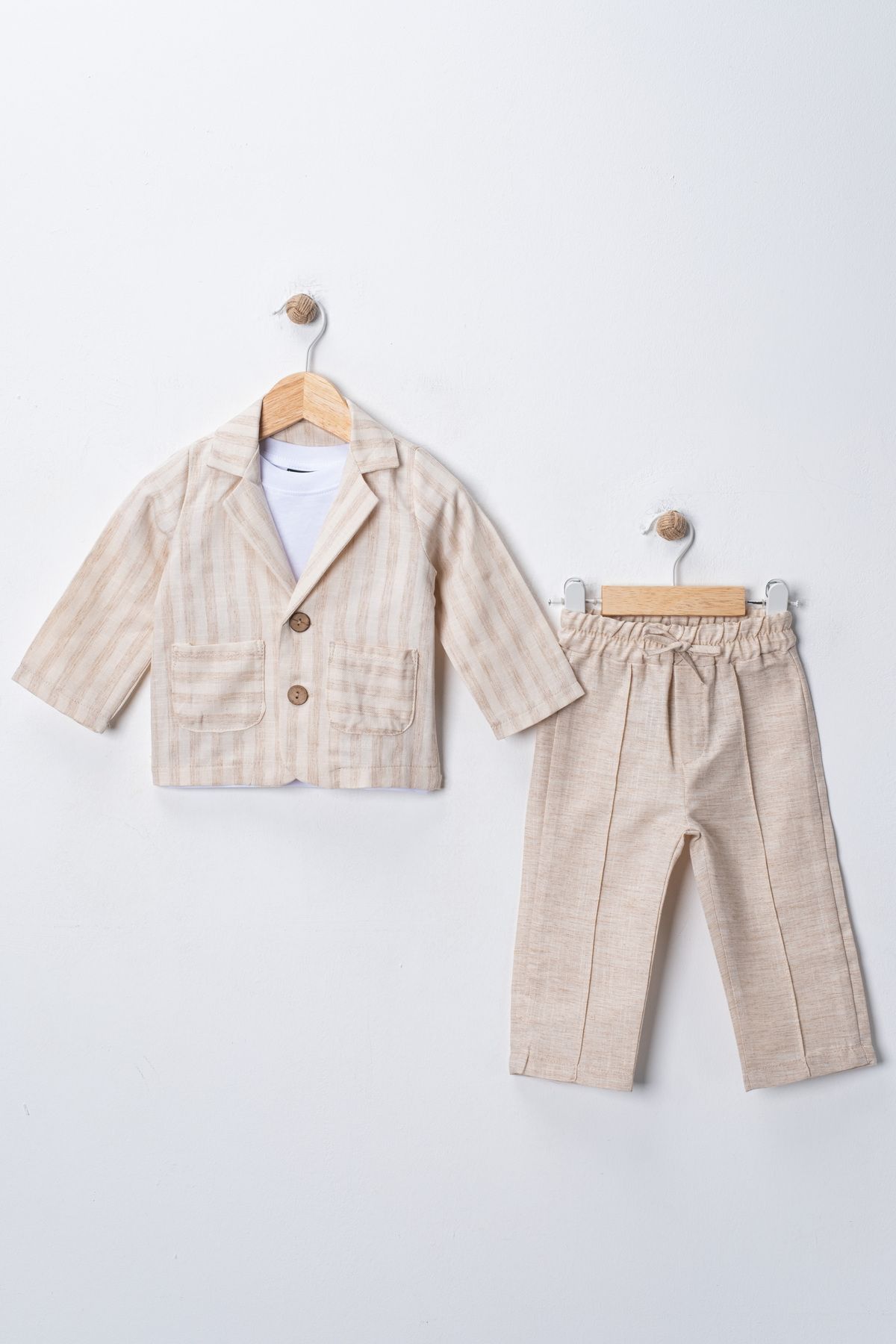 tinytrends Erkek Bebek Colored Spor Takım Elbise