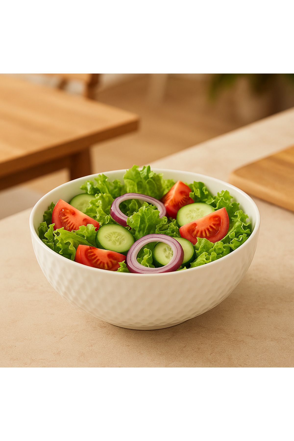 RGS ÇİNİ RGS Çini Seramik 6'lı Dekoratif Çorba Salata Kasesi