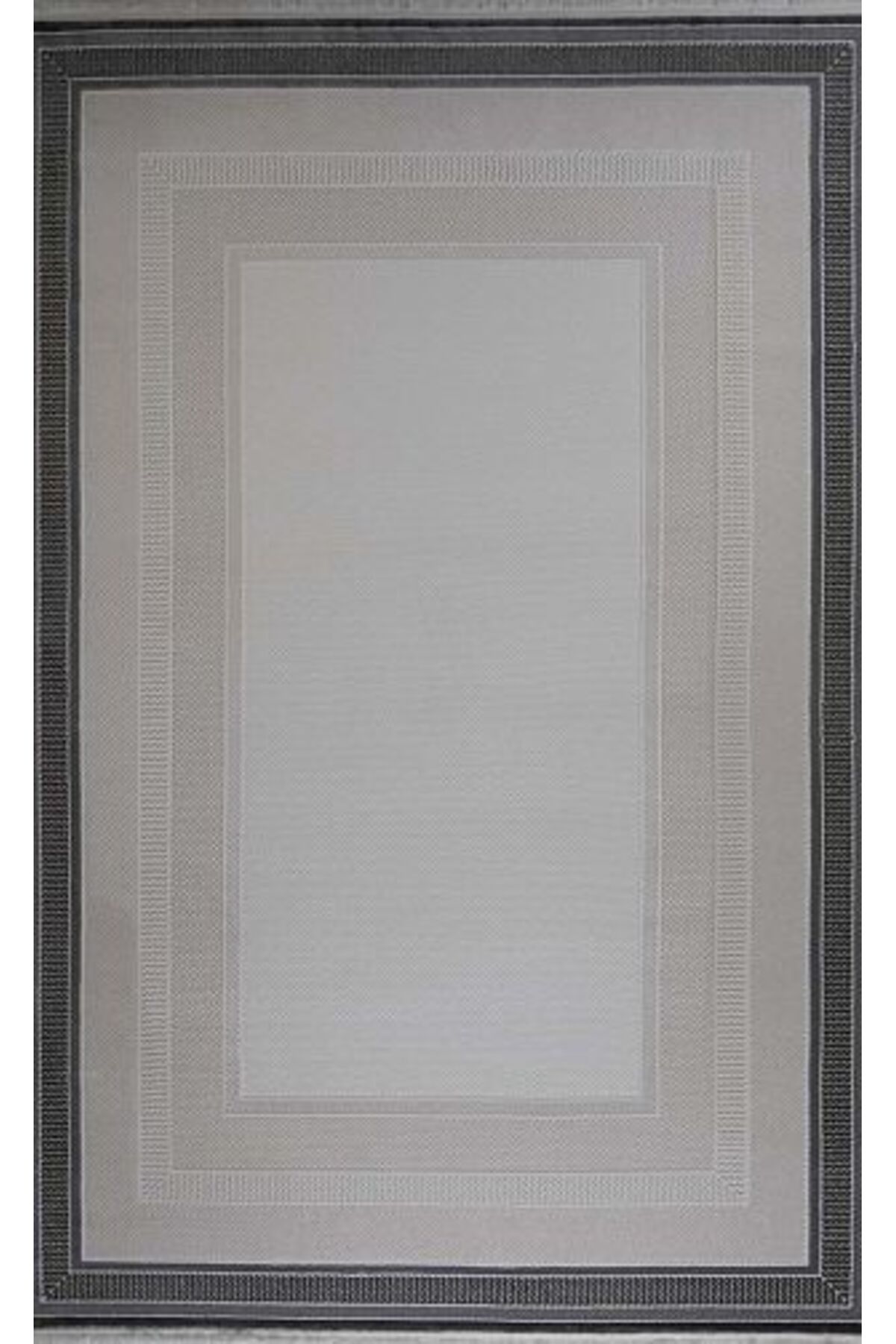 Gabardin Alessa 8001 Antrasit Serisi Triko Akrilik Salon Oturma Yatak Odası Halısı