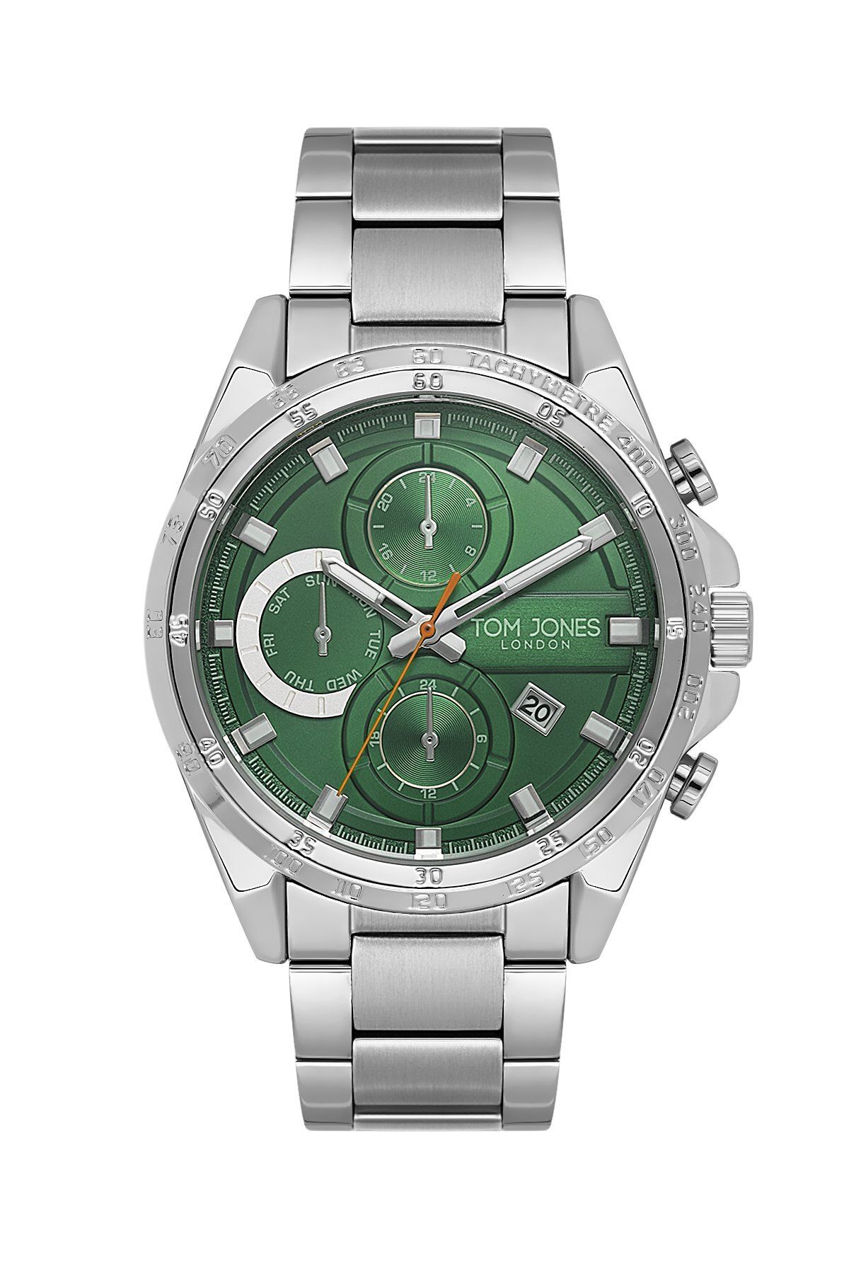 Tom Jones Oval Tachymeter Bezel Erkek Kol Saati