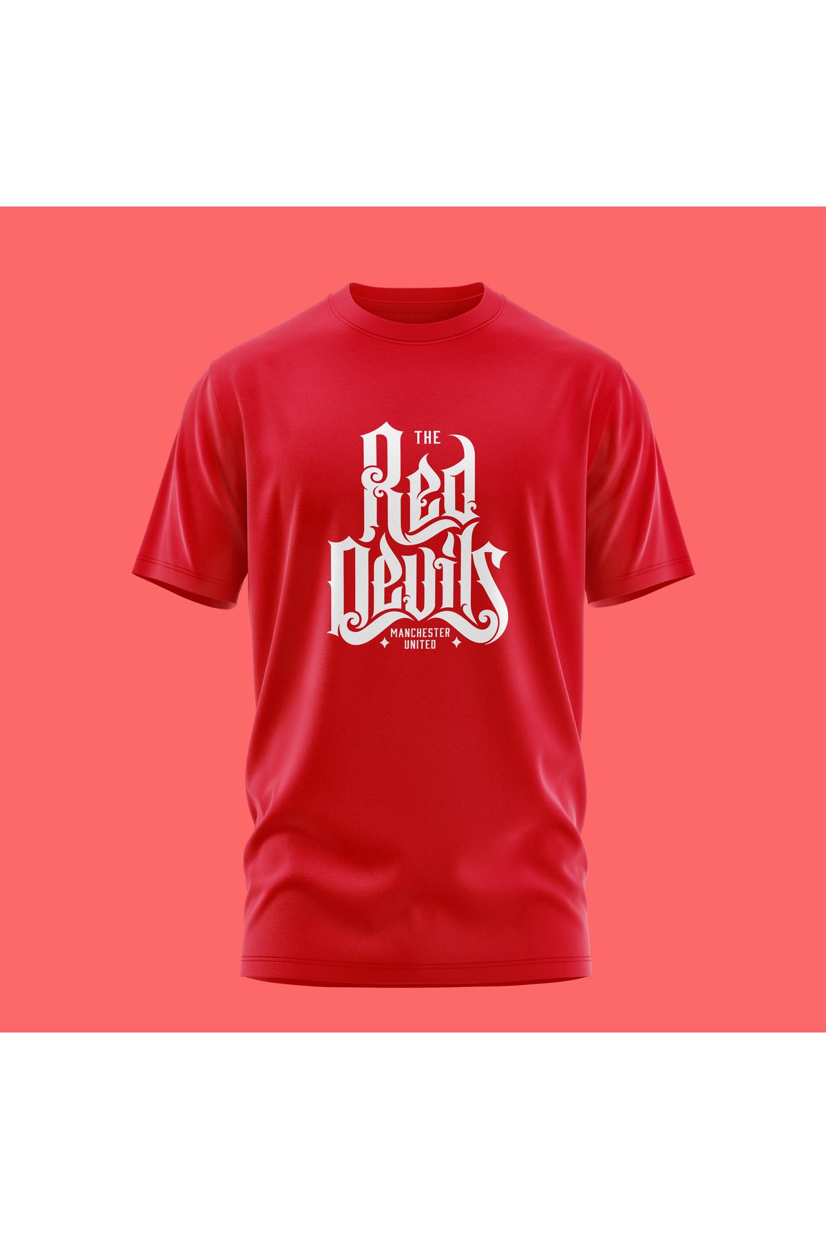 Scudetto Manchester United Red Devil Unisex Tişört