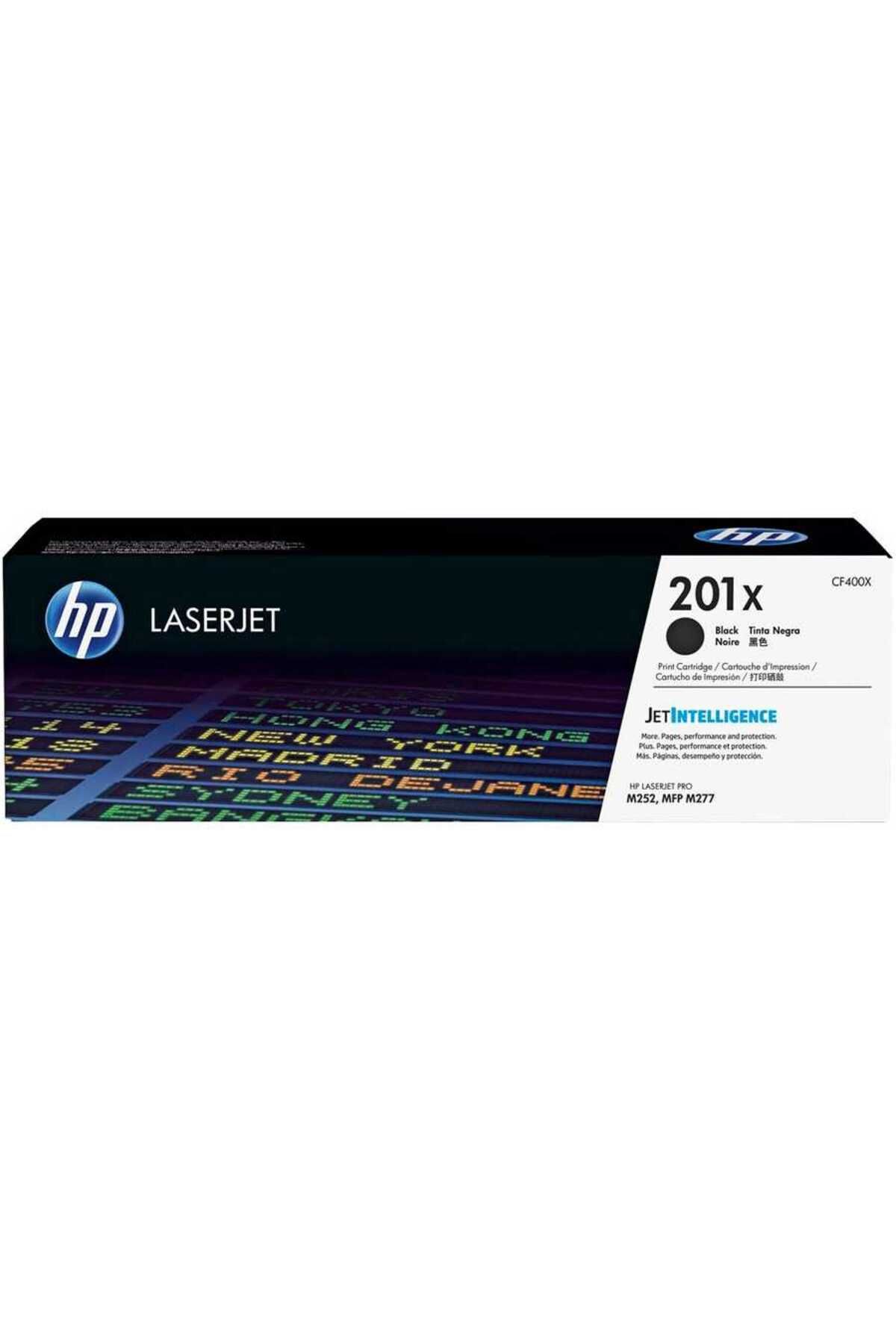 HP 201X - CF400X TONER siyah yüksek kapasite