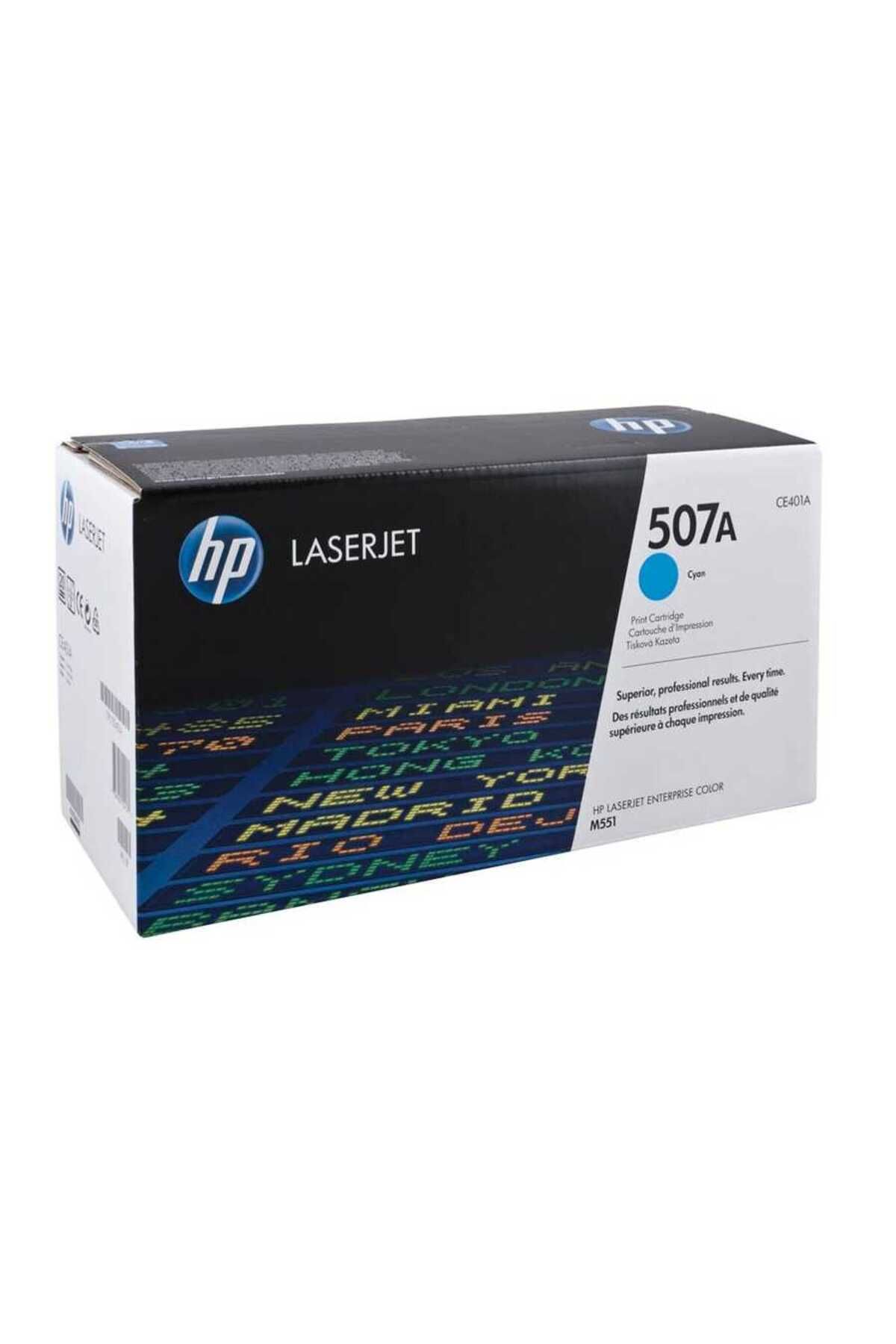 HP 507A - CE401A mavi TONER