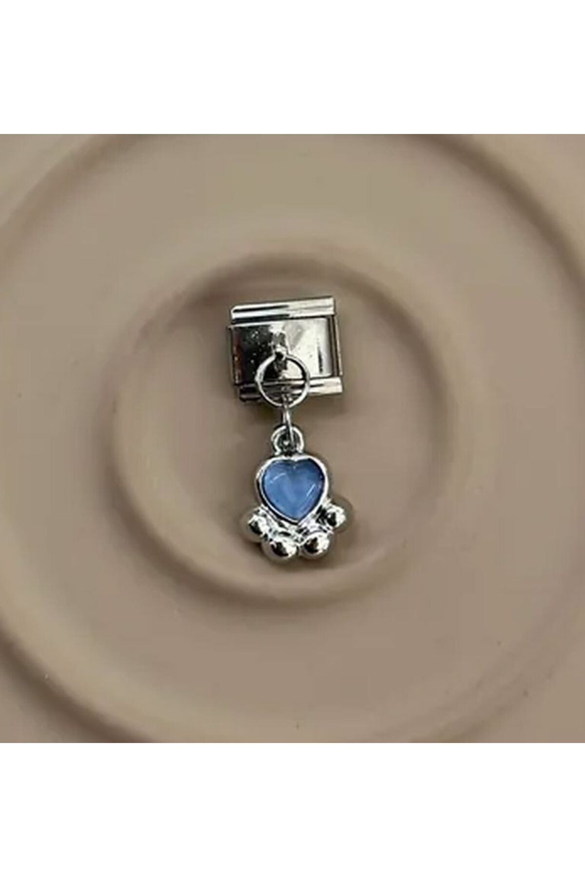MSBTAKI Sallantı Pati Figür Nomi Charm 316L Çellik