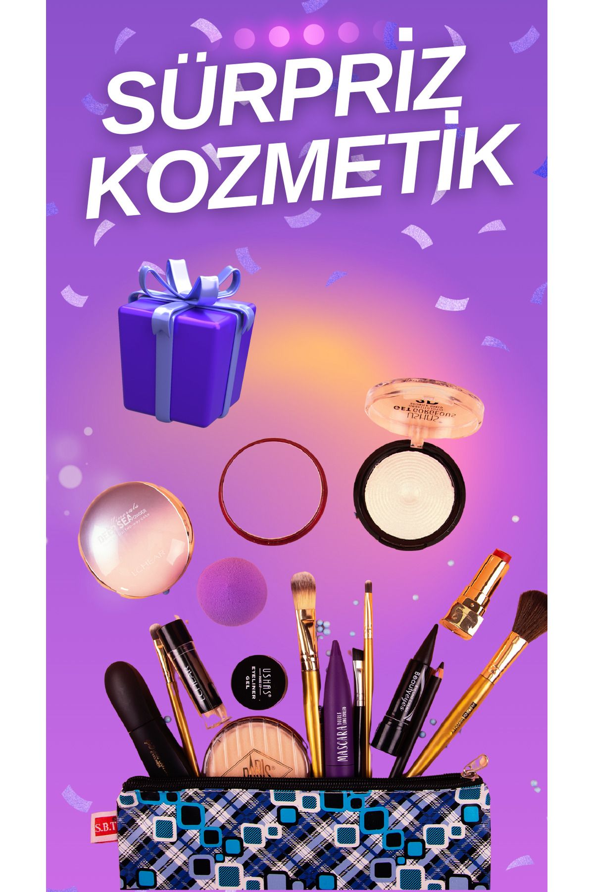 KOZMEKO Sürpriz Kozmetik Kutusu – Her Kutuda Farklı Güzellik!
