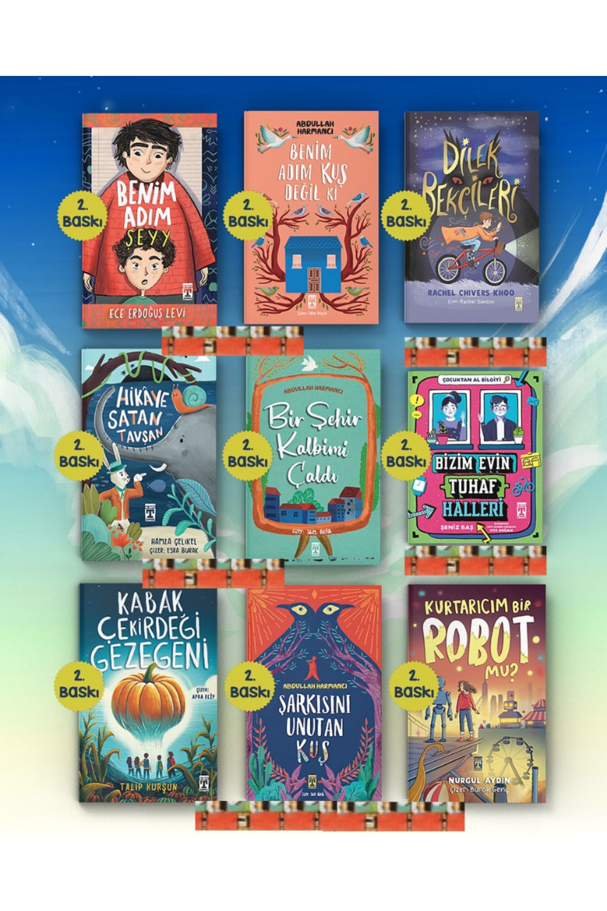 Timaş Çocuk Ben de Korkuyorum, Akıl Küpü Kitaplar,Sindirilmiş Sindirim(10 kitap)
