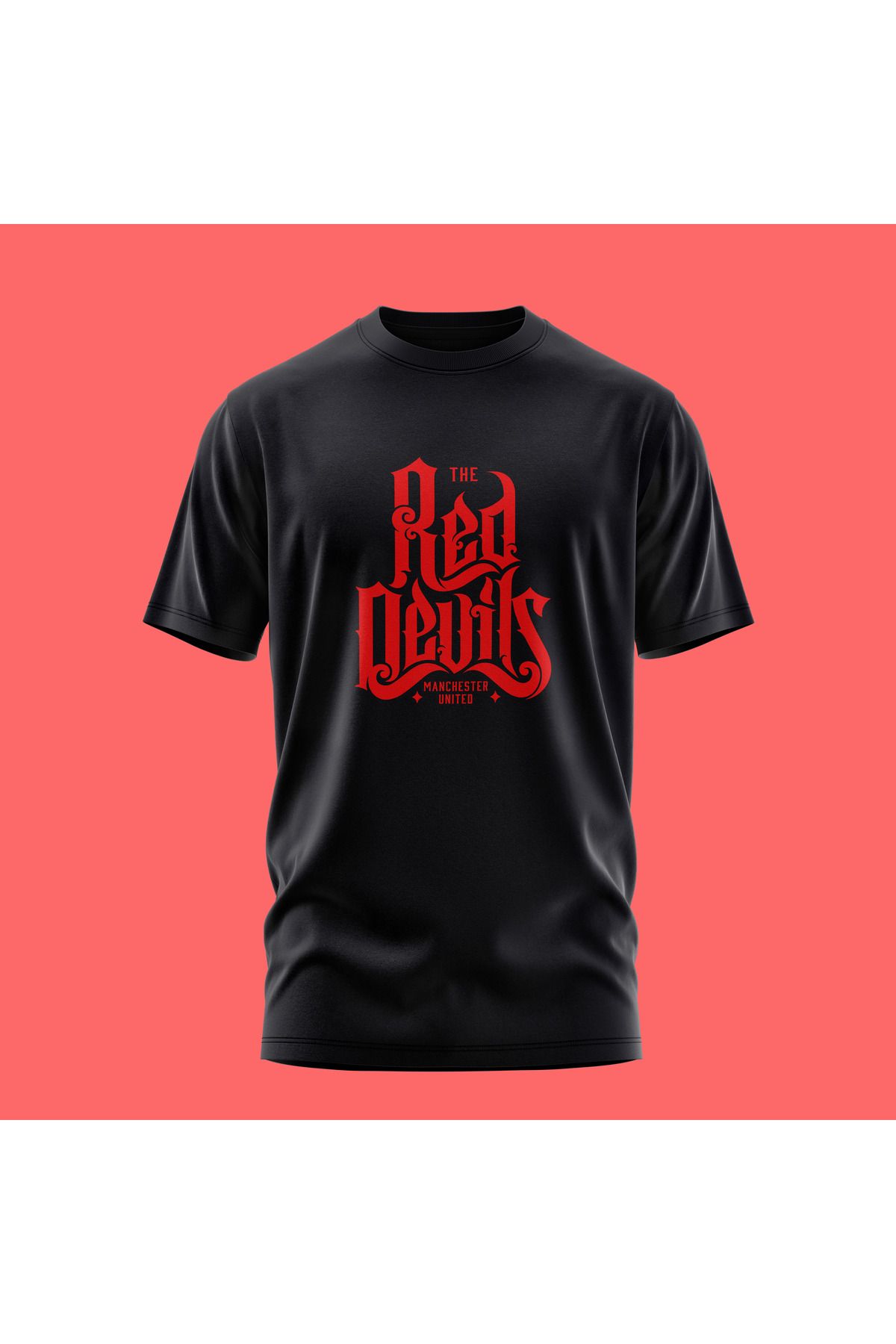 Scudetto Manchester United Red Devil Unisex Tişört