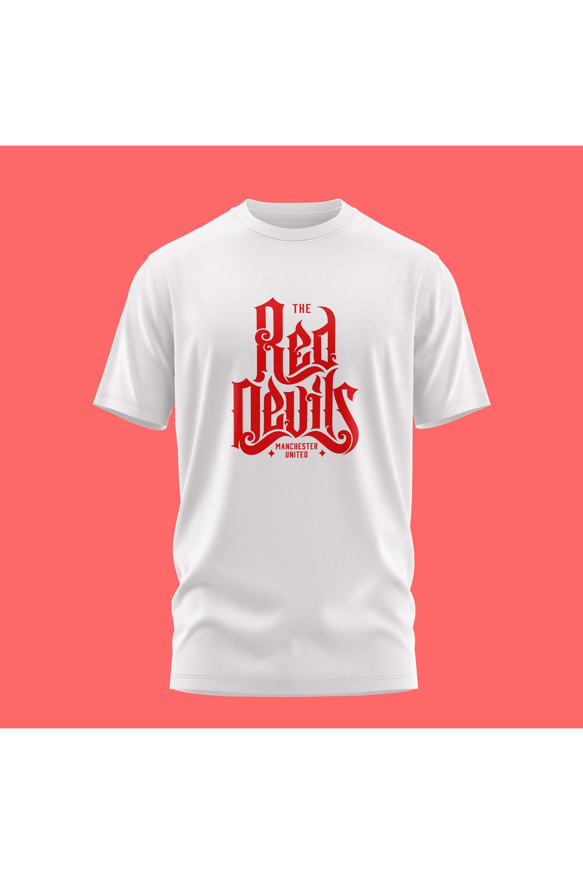 Scudetto Manchester United Red Devil Unisex Tişört