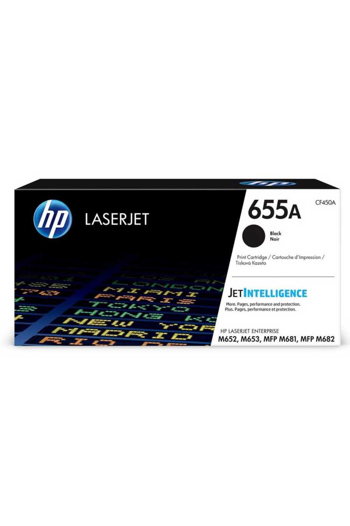 HP 655A - CF450A siyah TONER