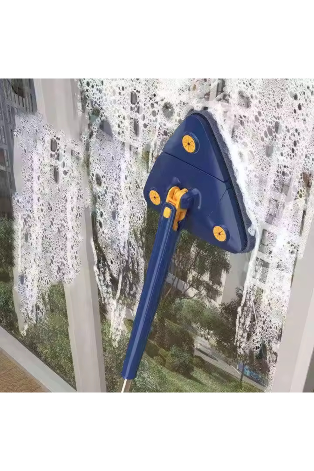 Denx-Triple cleaning mop for cleaning tight spaces 4