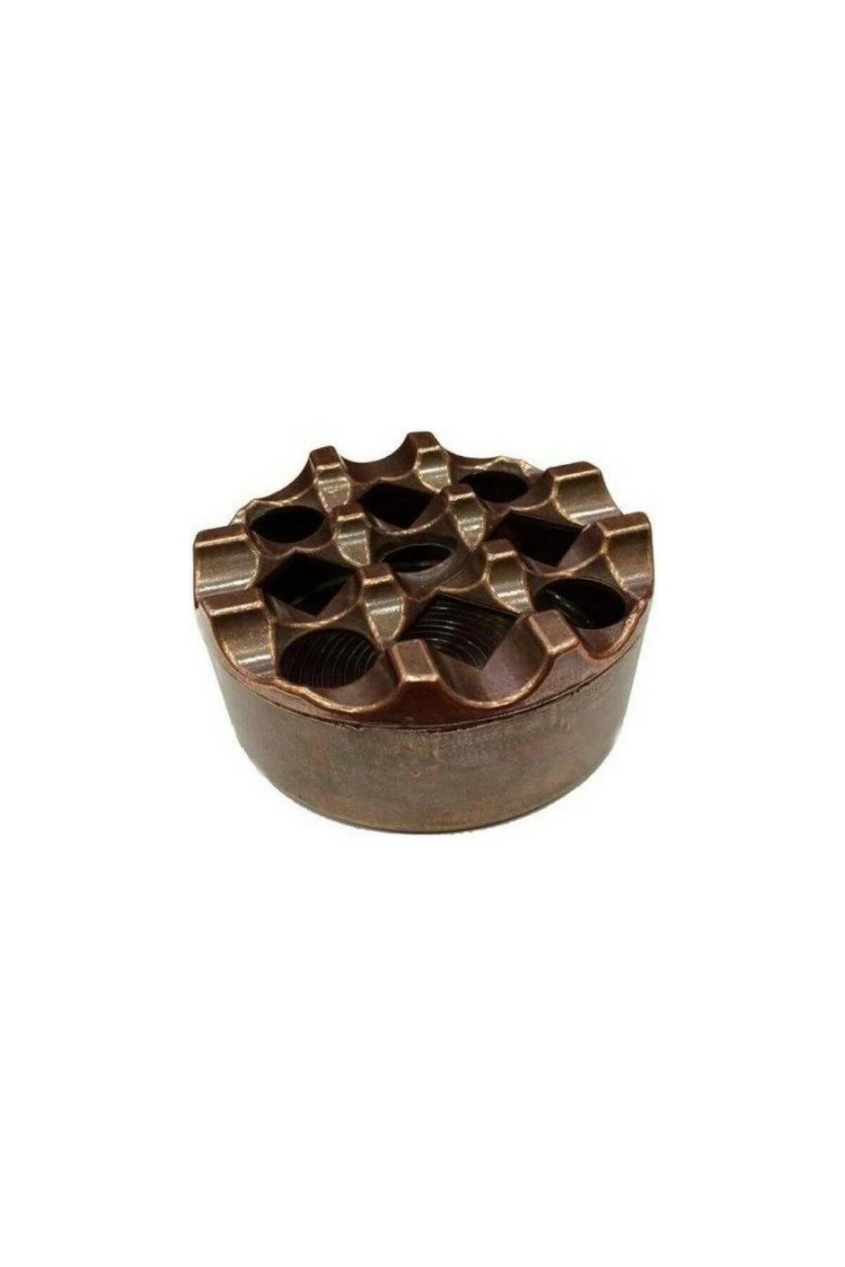Ünsal Showroom Döküm Yuvarlak Küllük Bakır 9cm