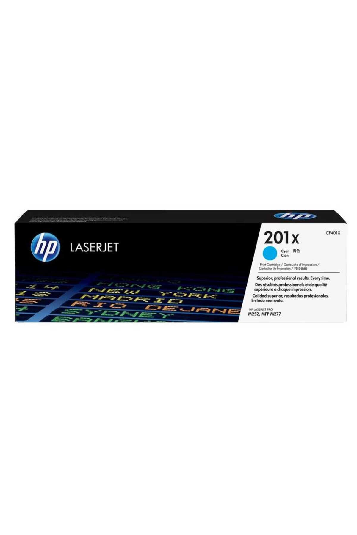 HP 201X - CF401X TONER mavi yüksek kapasite