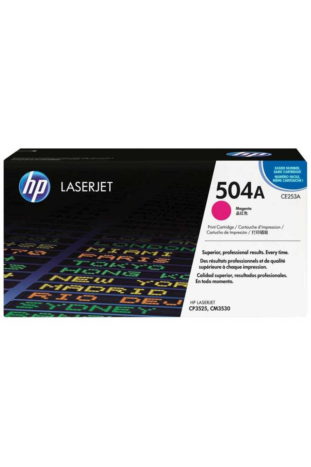 HP 504A - CE253A - KIRMIZI TONER