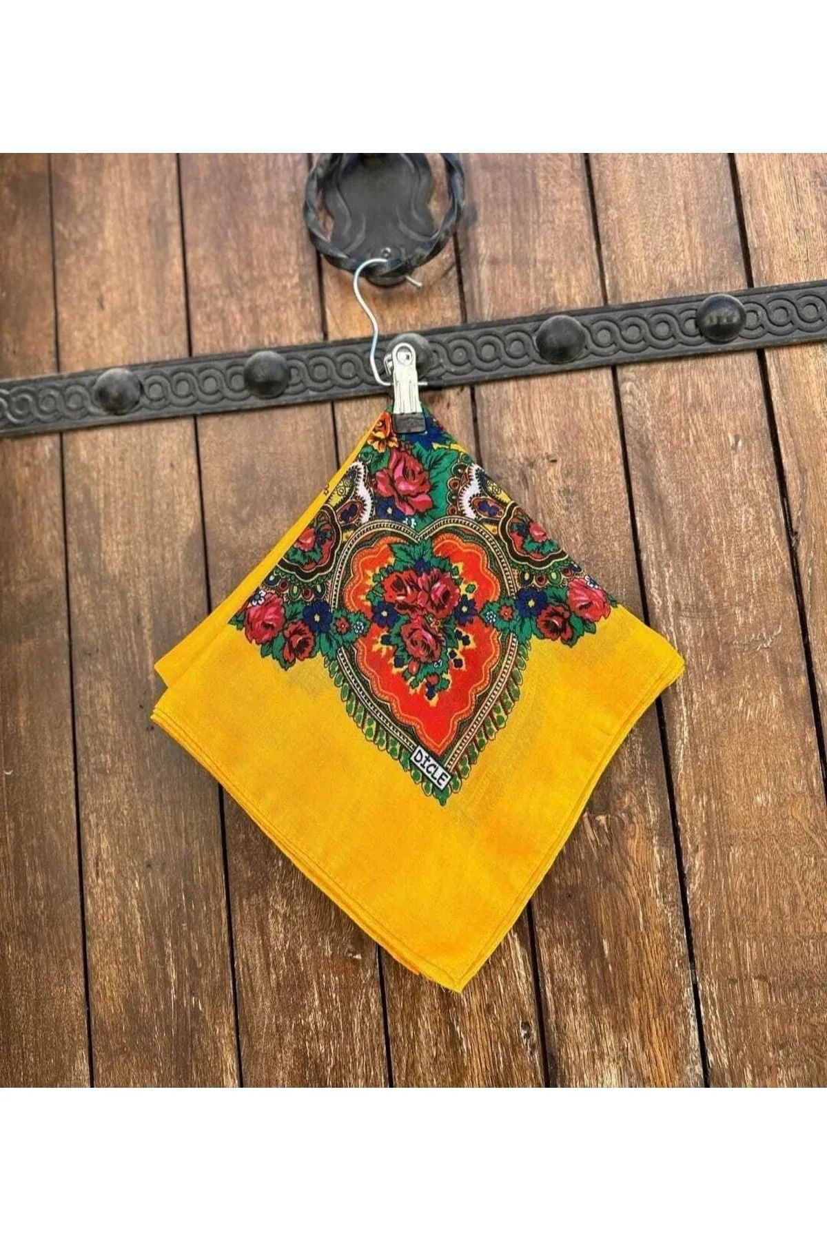 Yöremiz Hediyelik Yöresel Yazma Sarı yzm-12