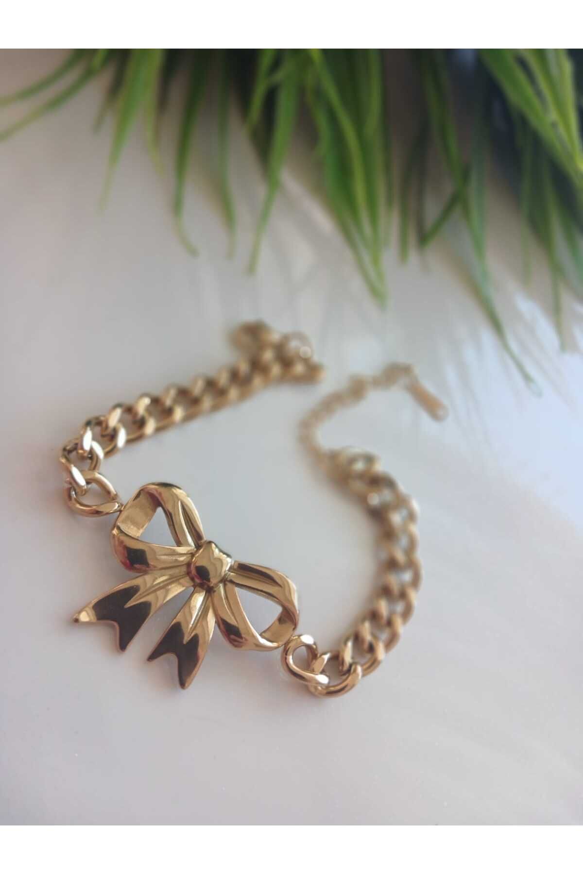 Jewerly Çelik fiyonk bileklik