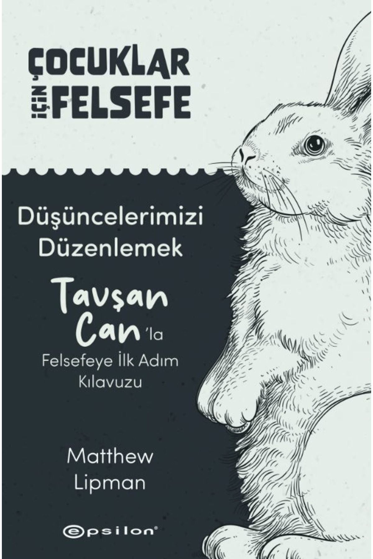 Epsilon Yayınevi Çocuklar İçin Felsefe/ Düşüncelerimizi Düzenlemek: Tavşan Can’la Felsefeye İlk Adım Kılavuzu
