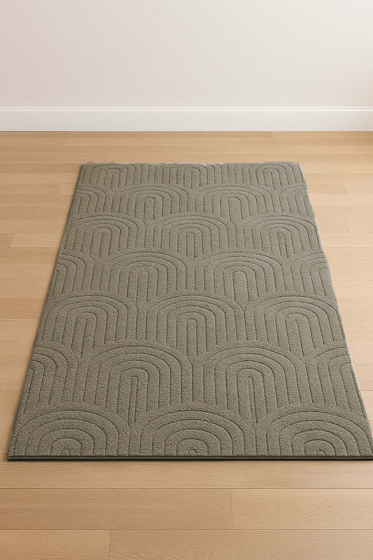 Raschel Carpet Moopy Kaymaz Taban Polyester Ekstra Yumuşak Halı Yolluk