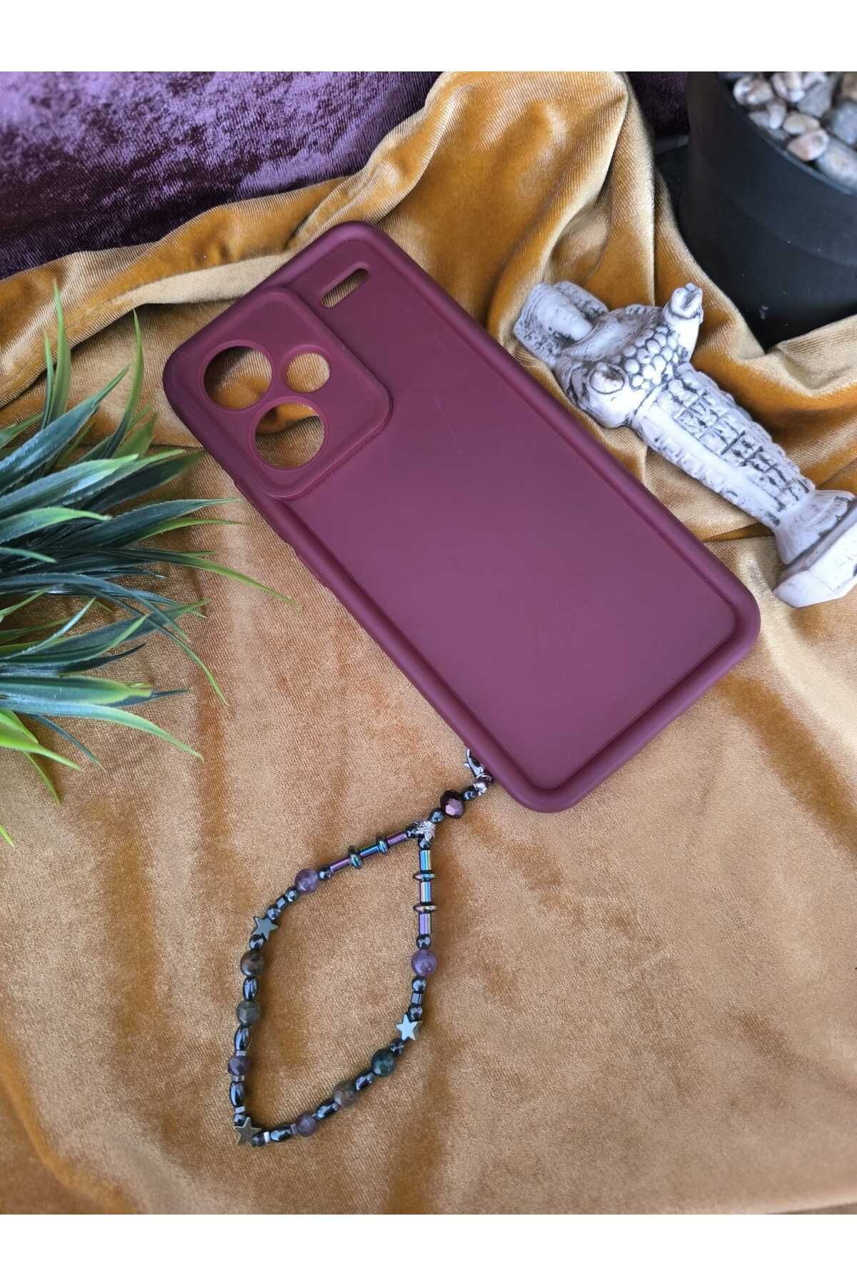 SIRÇA SEPETİ Hematit Elektromanyetik Gümüş Telefon Koruma Aksesuarı Charm Telefon İpi Telefon Askısı