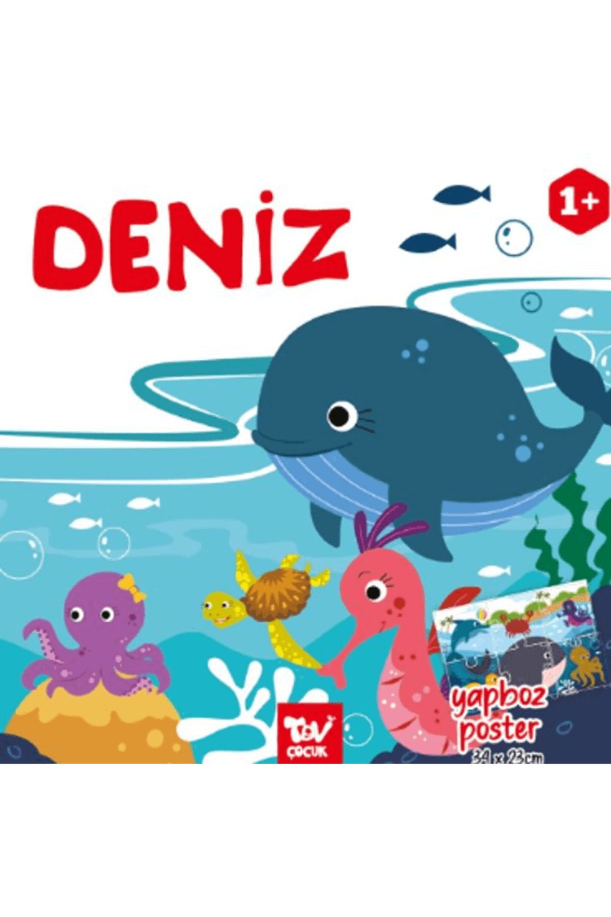 Türkiye Diyanet Vakfı Yayınları Yapboz Poster Kitap Deniz / Kolektif / Türkiye Diyanet Vakfı Yayınları / 9786254284809