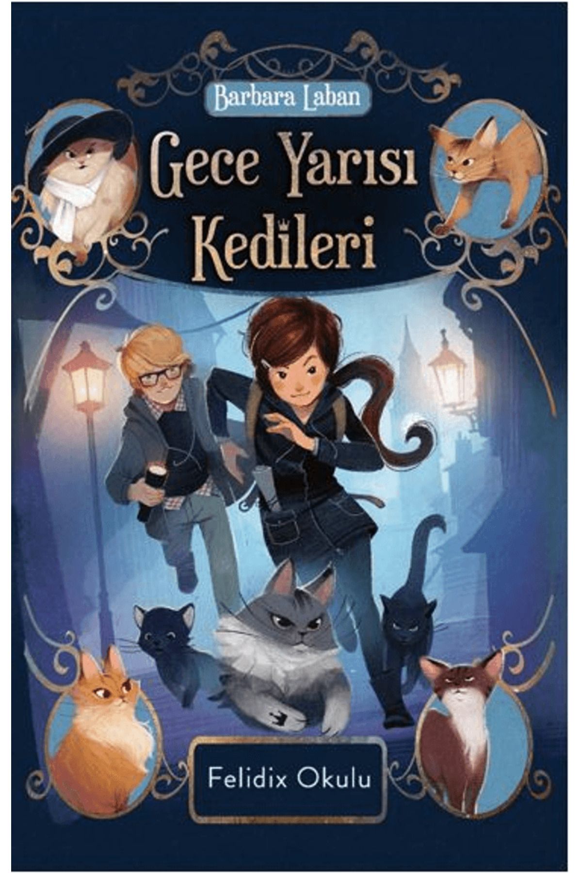Genç Hayat Gece Yarısı Kedileri-Felidix Okulu / Barbara Laban / Genç Hayat / 9786254472404