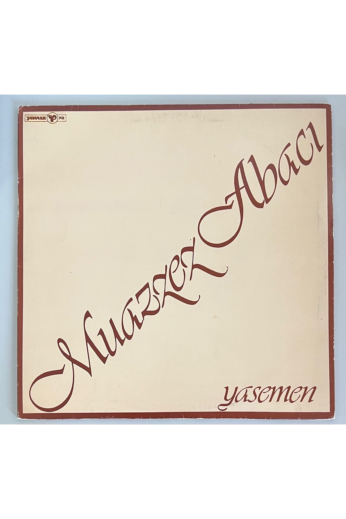 Plakevi İzmir Muazzez Abacı Yasemen Lp PLak (Orjnal 1981 Dönem Baskı Plak)