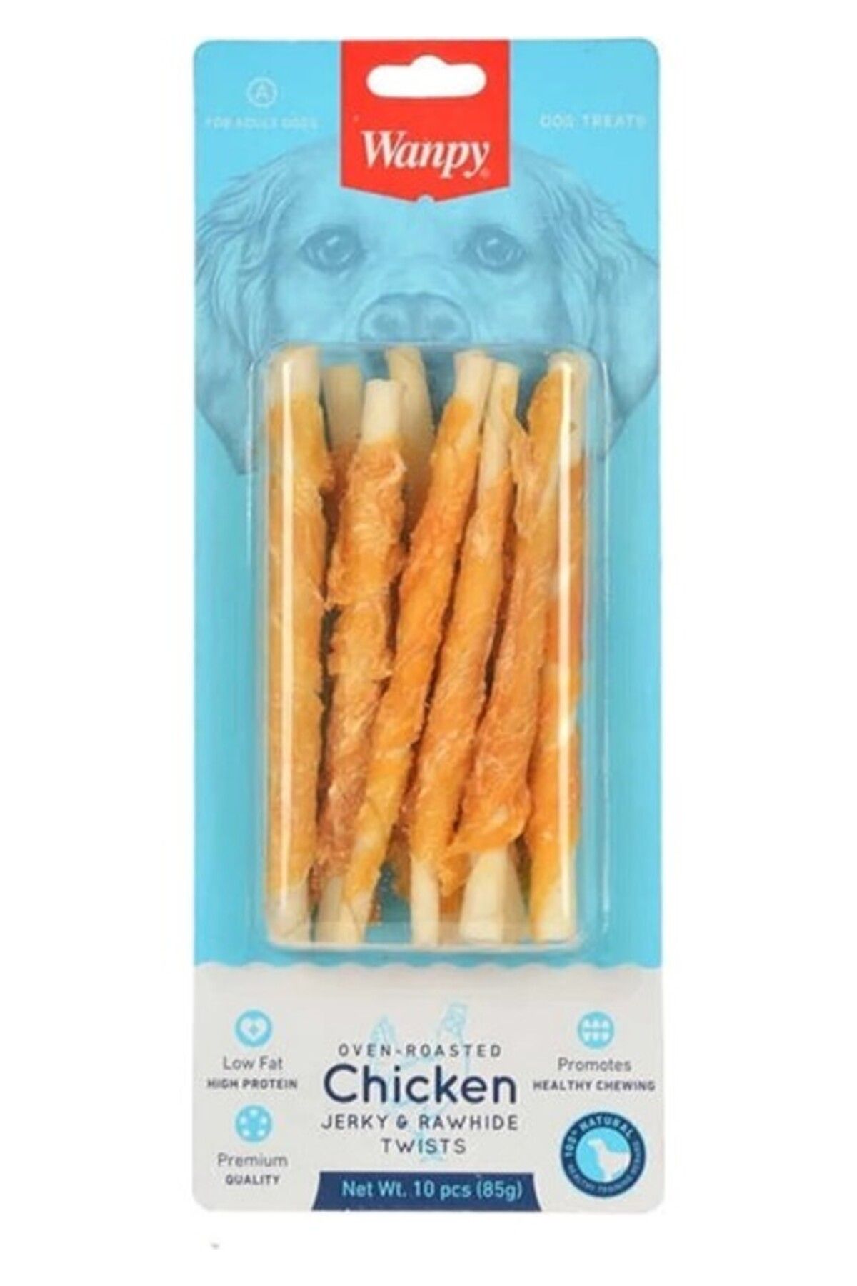 Orqinel Wanpy Deri Üzerine Tavuk Sarılı 85 gr Köpek Ödülü