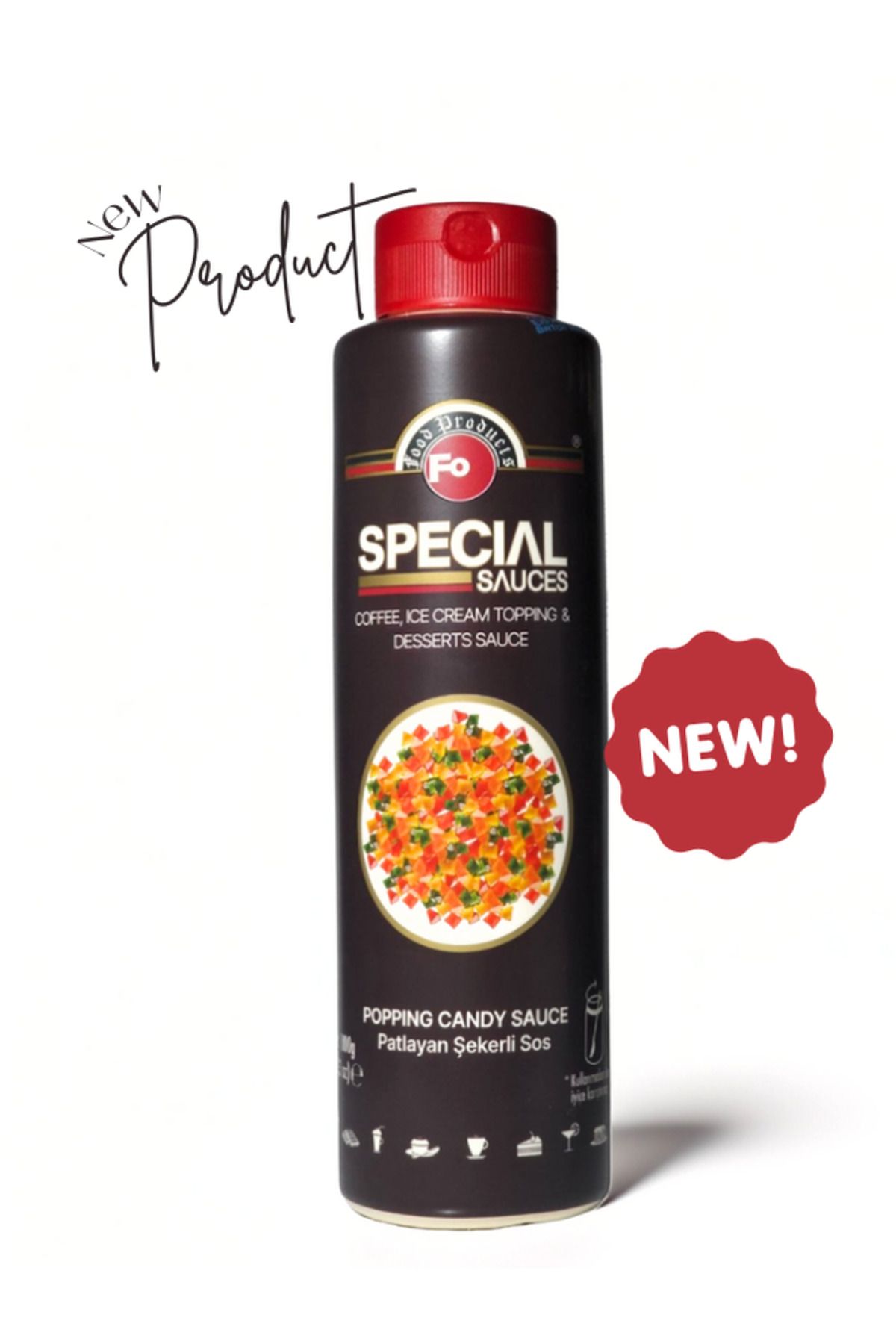 FO Patalayan Şekerli Sos- Popping Candy Sauce- Özel Seri
