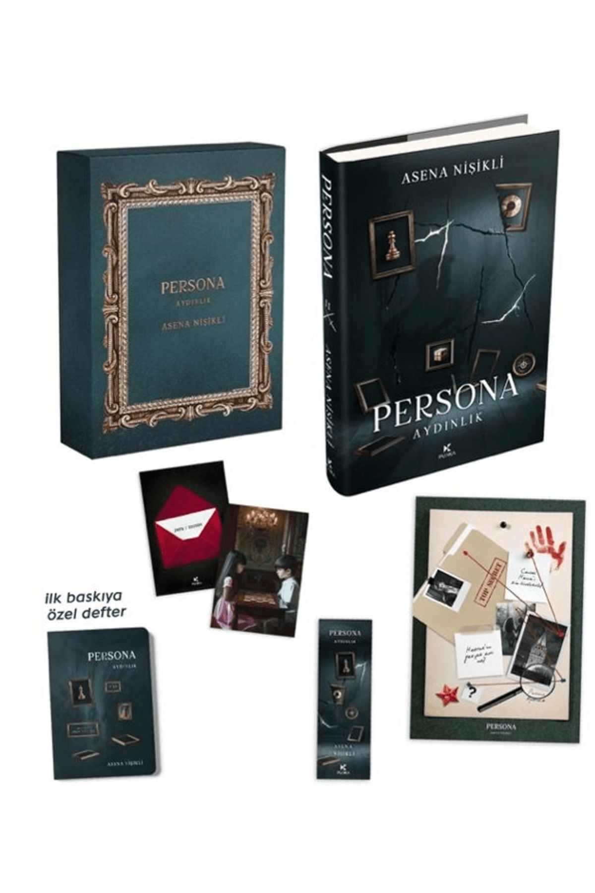 Pukka yayınları Persona - 2 (Kutulu Set - Defterli) / Asena Nişikli / Pukka Yayınları / 2786259739158