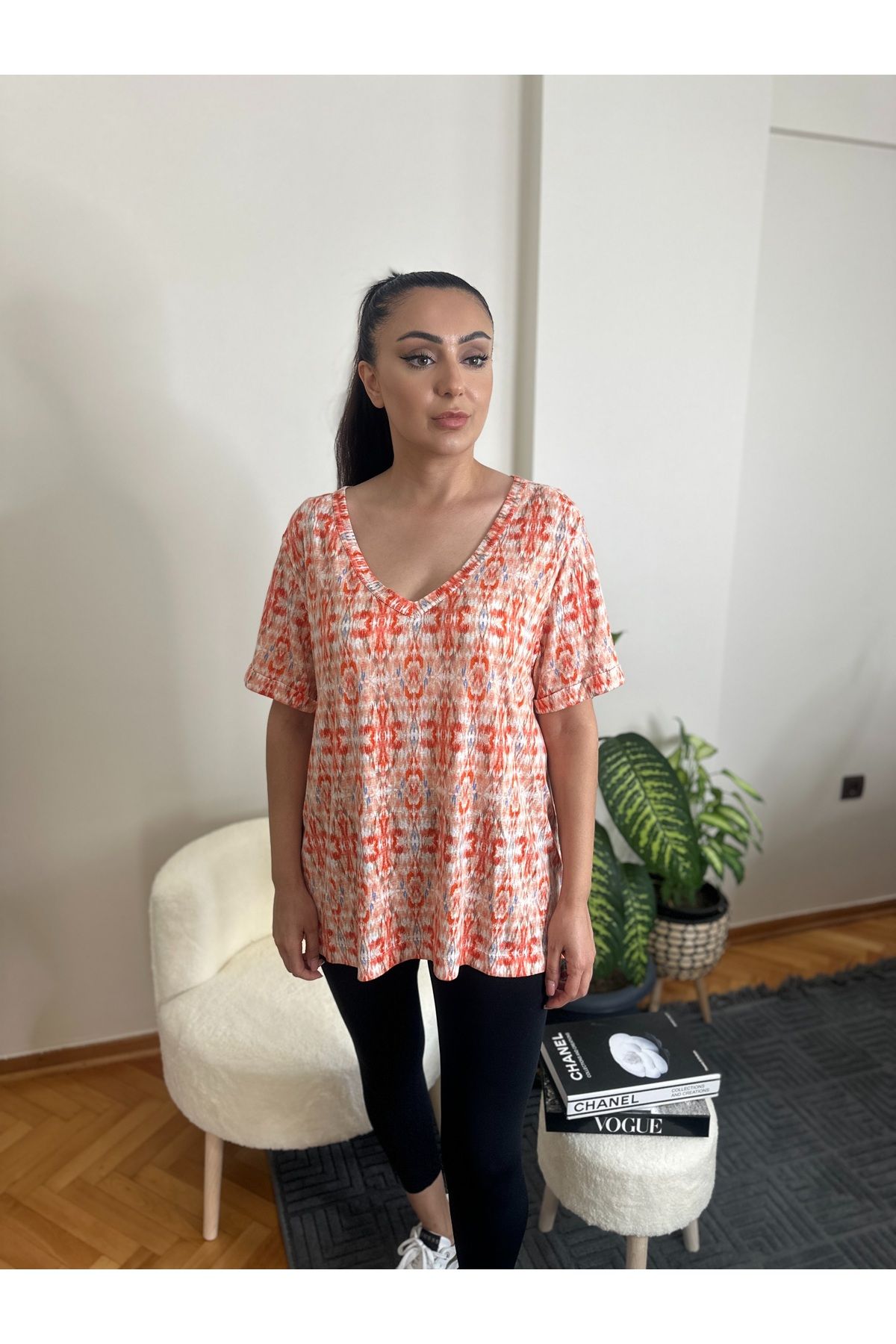per una Kadın Tişört