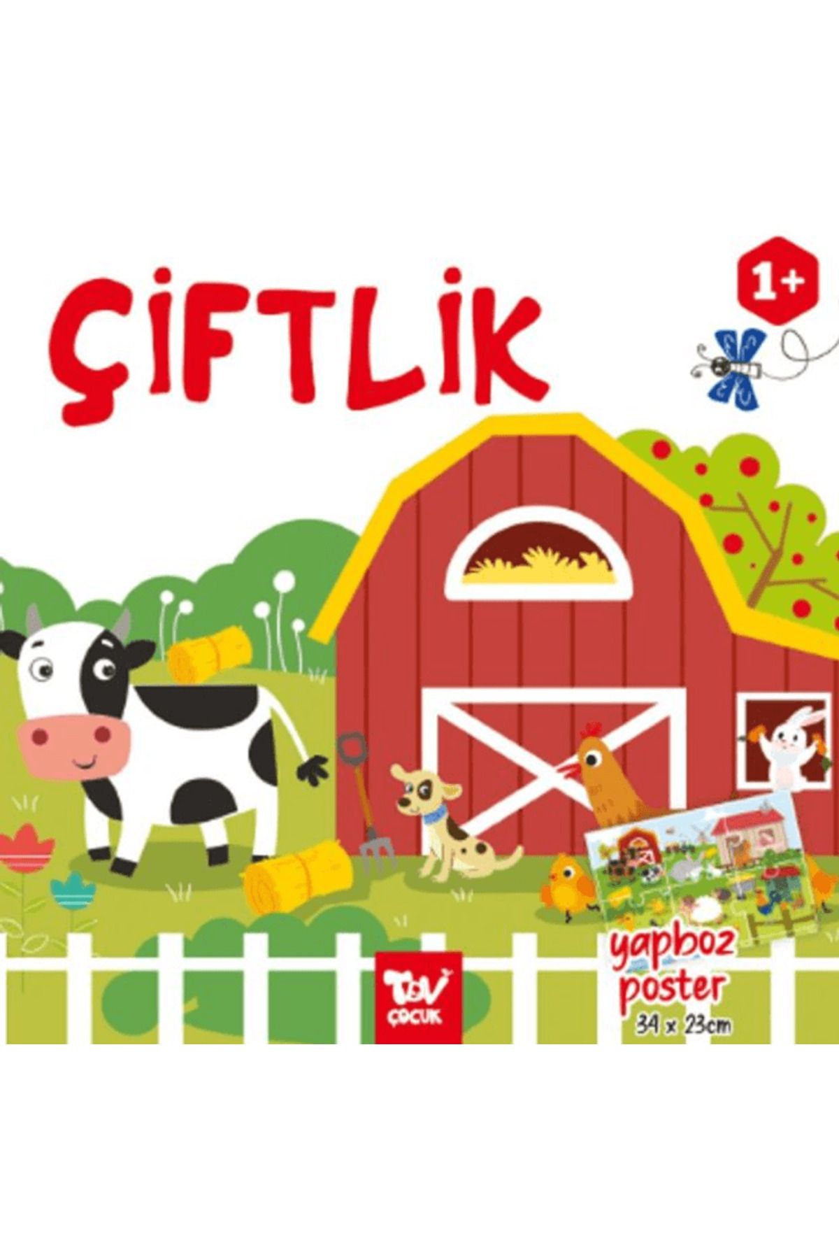 Türkiye Diyanet Vakfı Yayınları Yapboz Poster Kitap Çiftlik / Kolektif / Türkiye Diyanet Vakfı Yayınları / 9786254284816