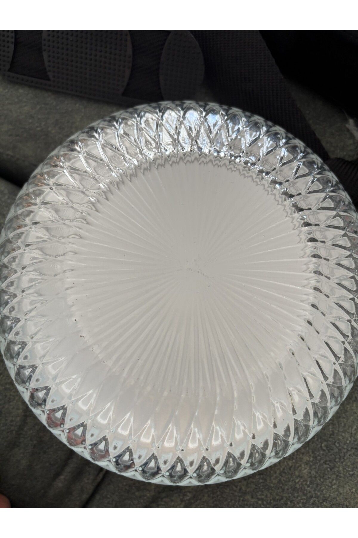 DİBA AVM-20 cm Glass Storage Container Salad Bowl Diameter 20 cm Height 7 cm Volume 1350 Cc 8