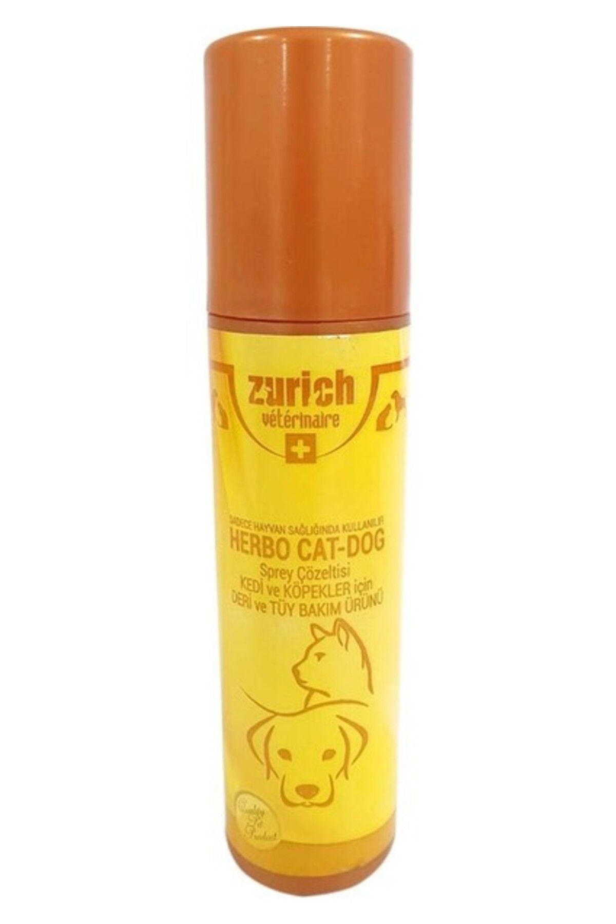 Orqinel zurich veterinaire Zurich Herbo Kedi Köpek Tüy Bakım Spreyi 150 ml
