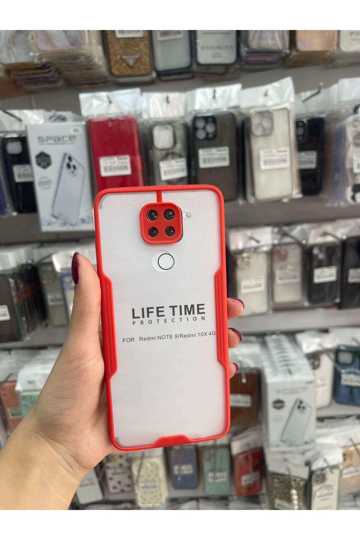 TECNOTREND xiaomi redmi note 9 uyumlu şeffaf kılıf