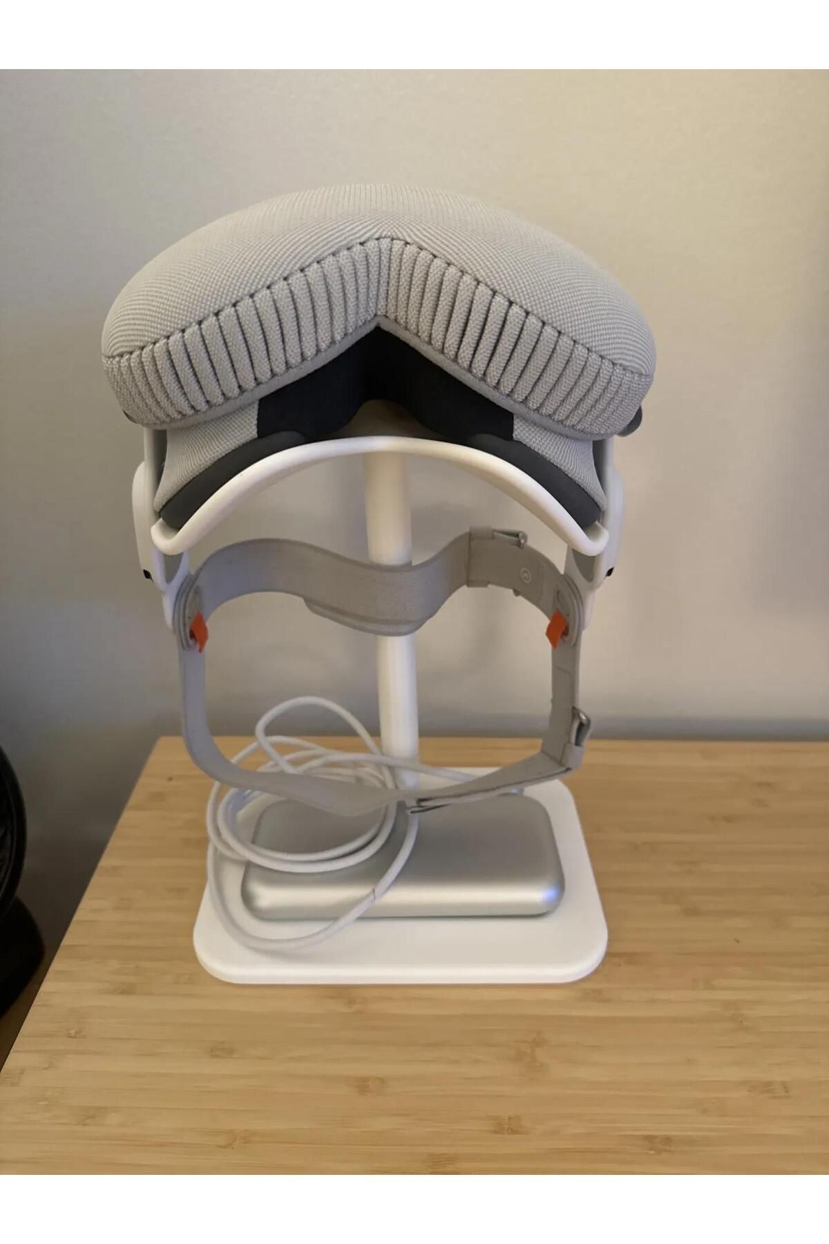 just3dprintings Vision Pro uyumlu Dikey Stand – Beyaz