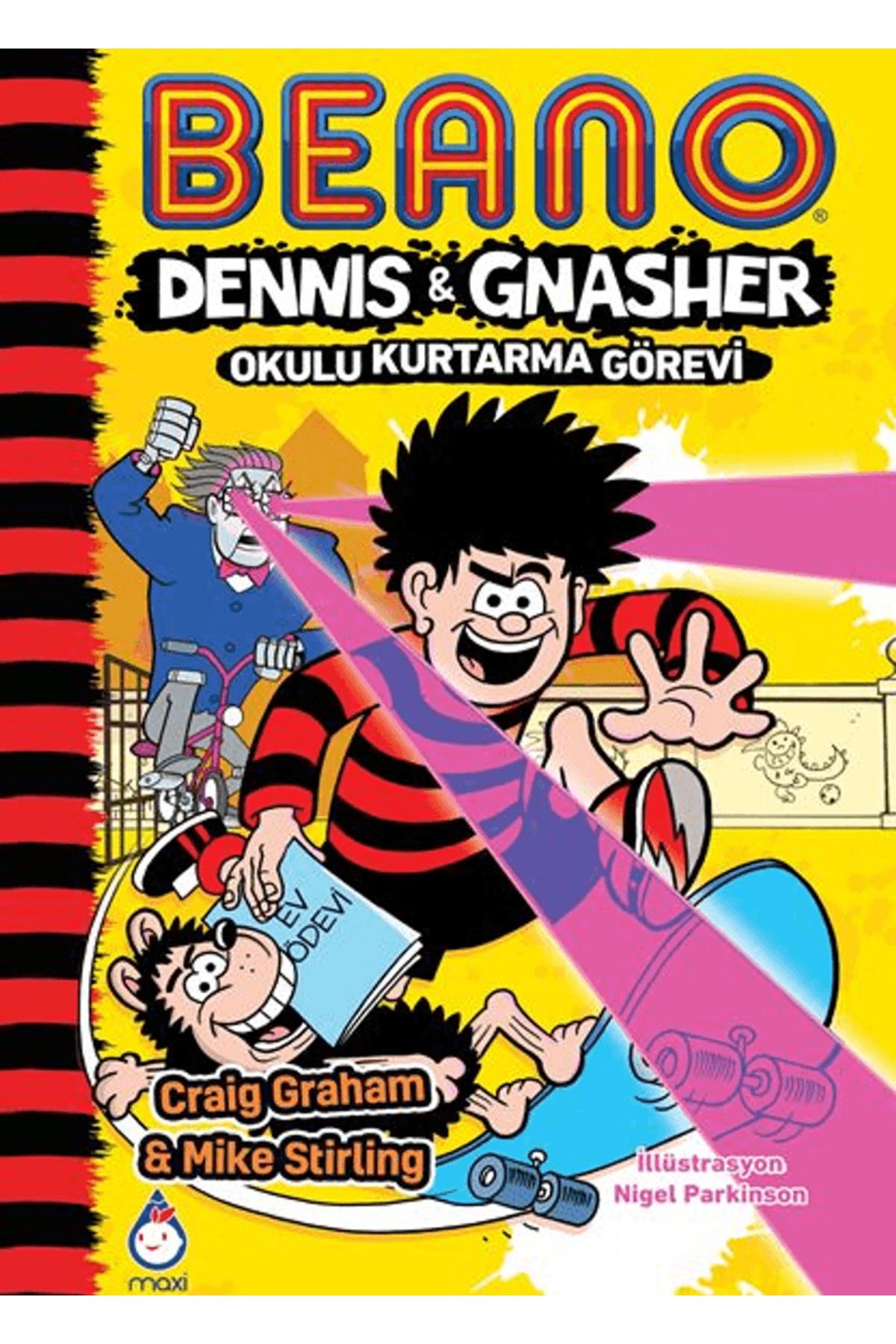 Maxi Yayıncılık Beano Dennıs&Gnasher Okulu Kurtarma Görevi / Craig Graham / Maxi Yayıncılık / 9786256138209