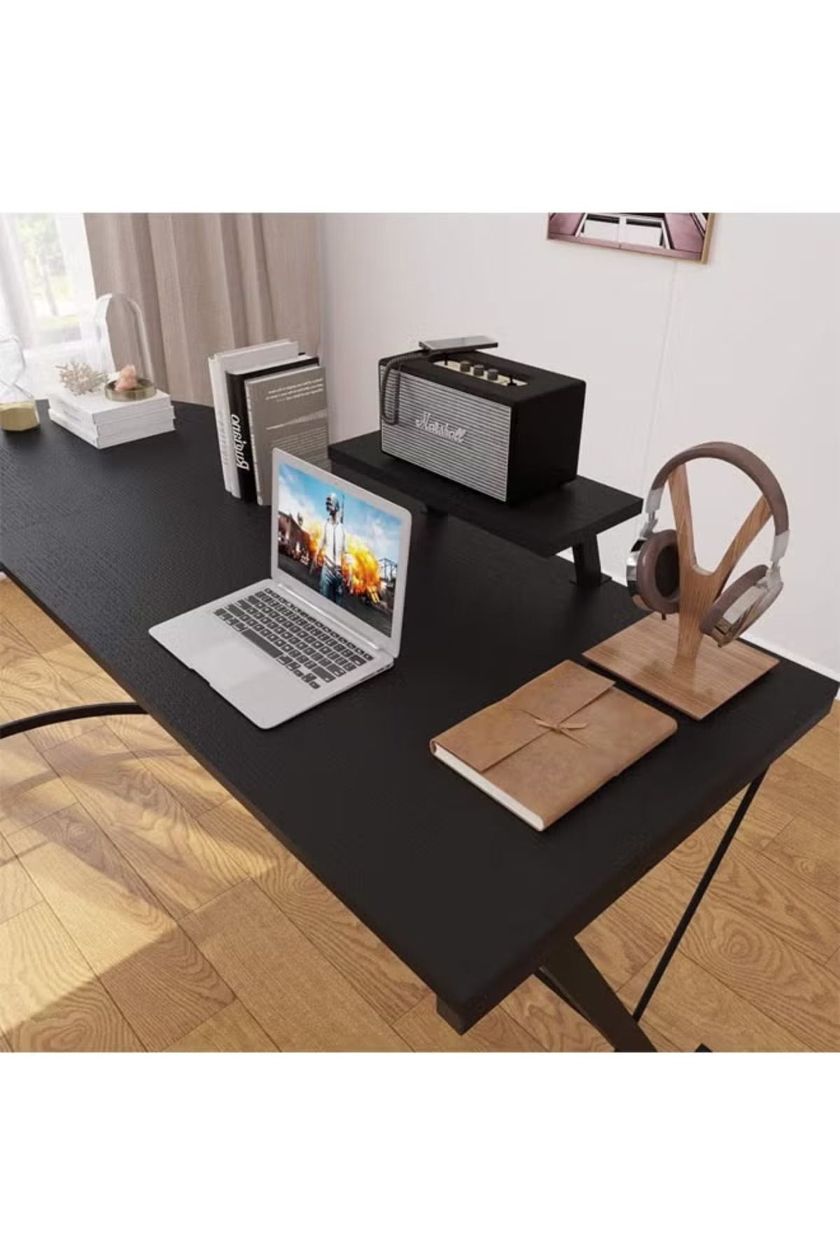 Cady One-Gaming table and desk, home office table, high quality black computer desk and table 6