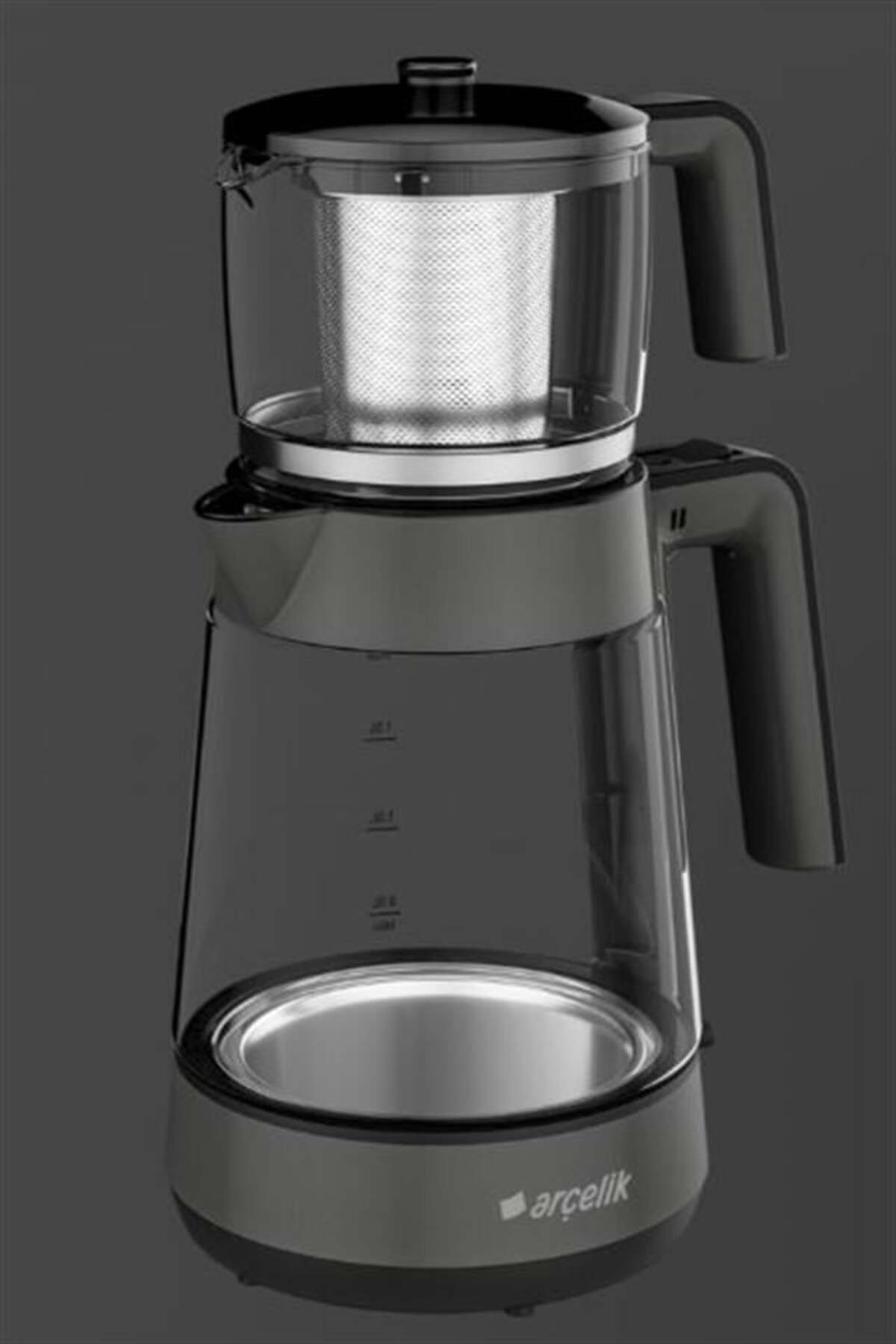 Arçelik CM 6587 G Resital XL Çay Makinesi Gri
