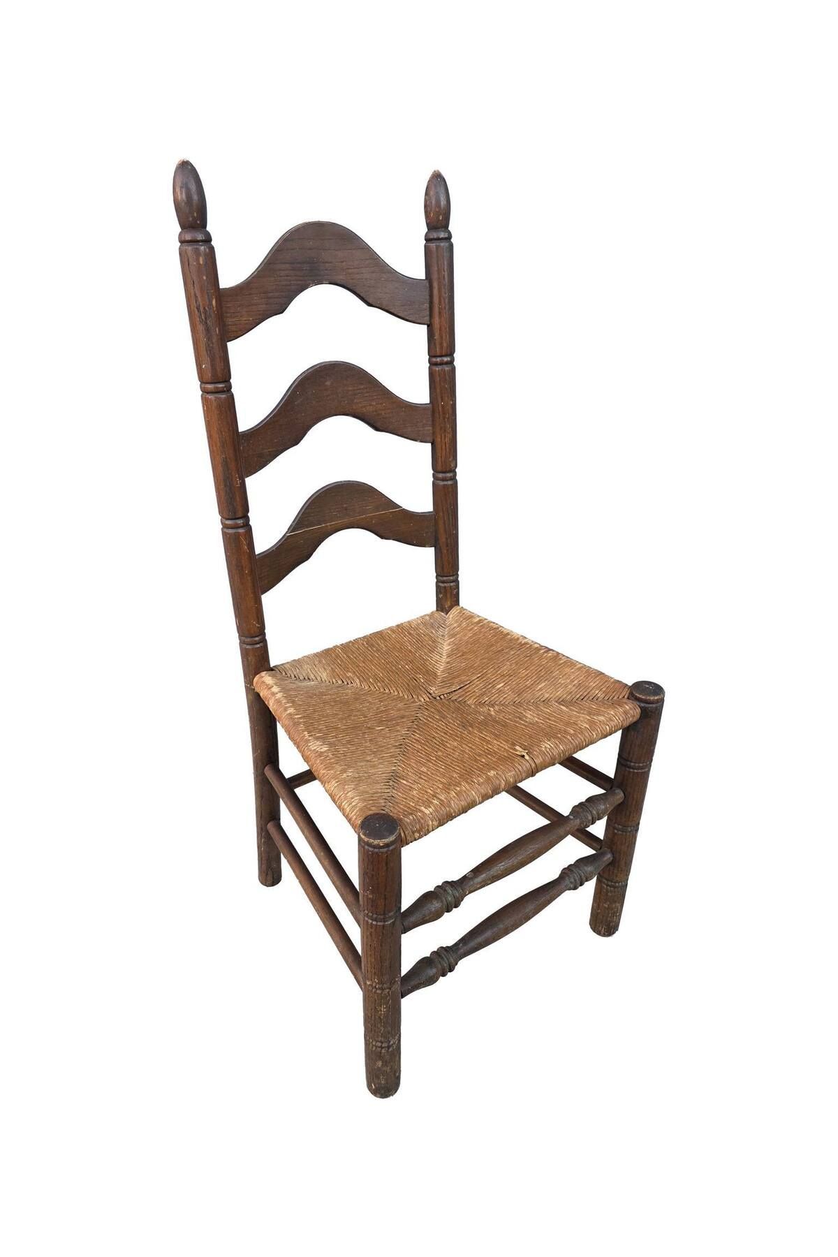 Hasyılmaz Vintage Masif Ahşap Sandalye (1 Adet) AC07