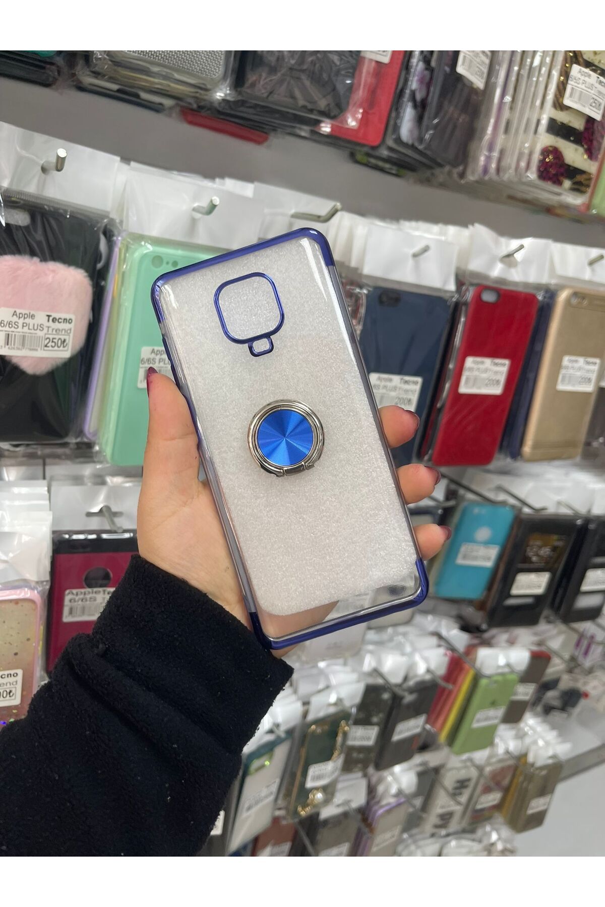 TECNOTREND Redmi Note 9 Pro/Note 9s Uyumlu gess silikon kılıf