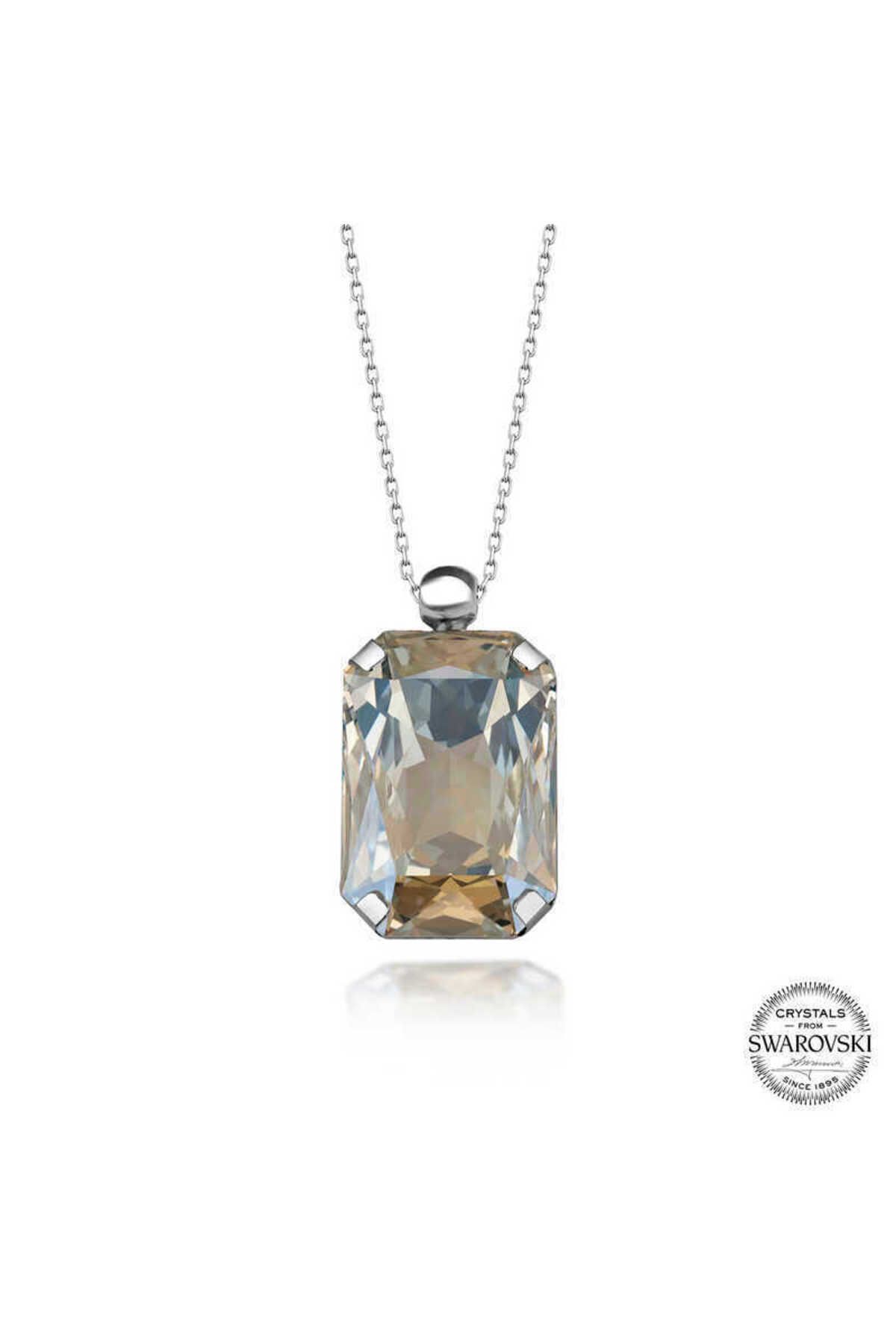 Emperium Crystal Taşlı Gümüş Kadın Kolye