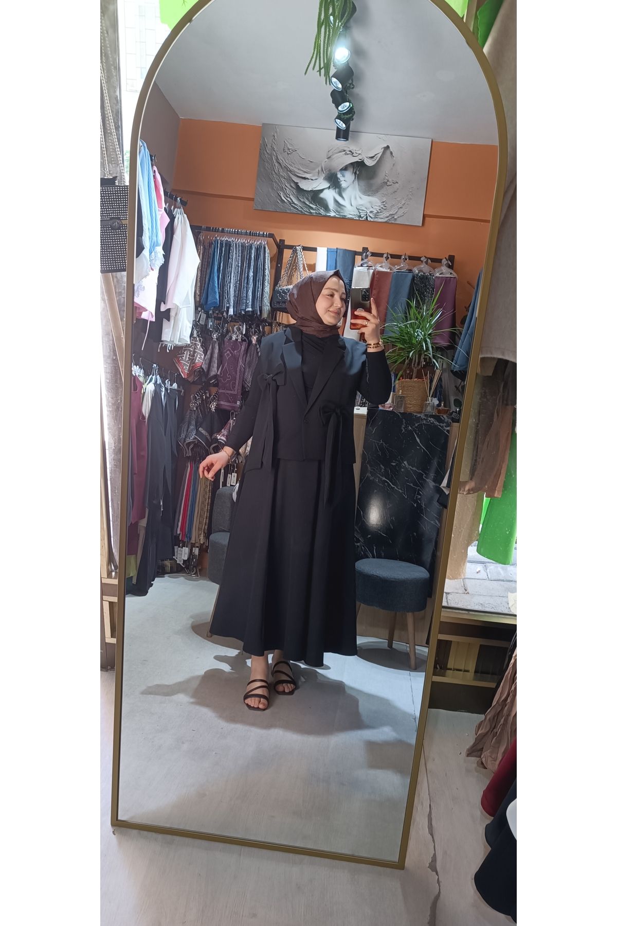 Tubak Yelekli Etekli Takım