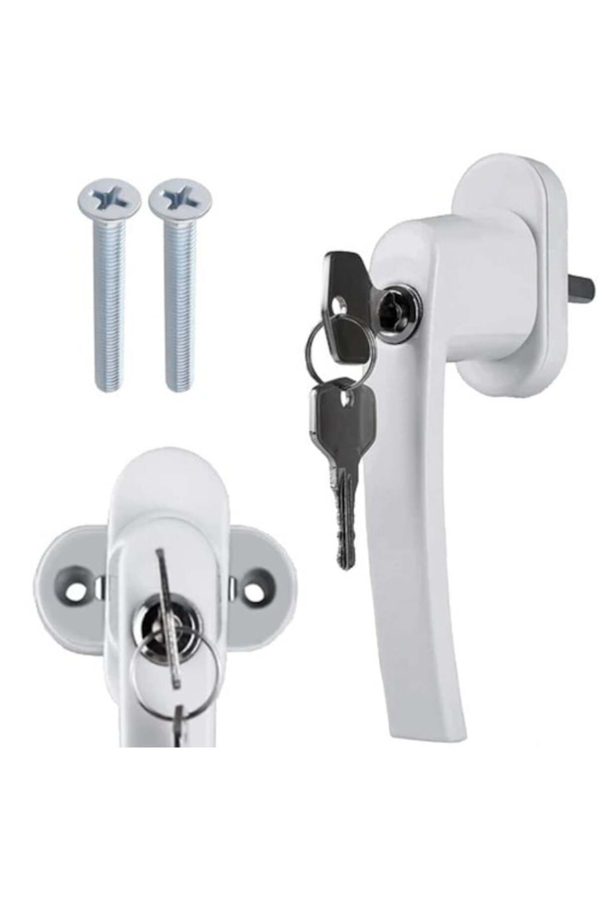 varioshop-Universal handle for VarioShop® window, safety lock, set of keys and screws 1