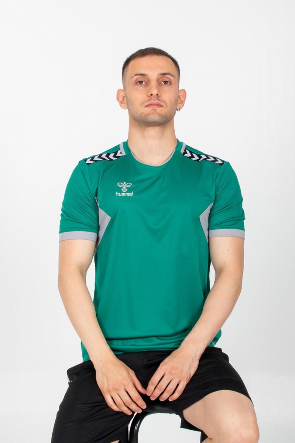 hummel Otantik Antrenman Tişört Yeşil