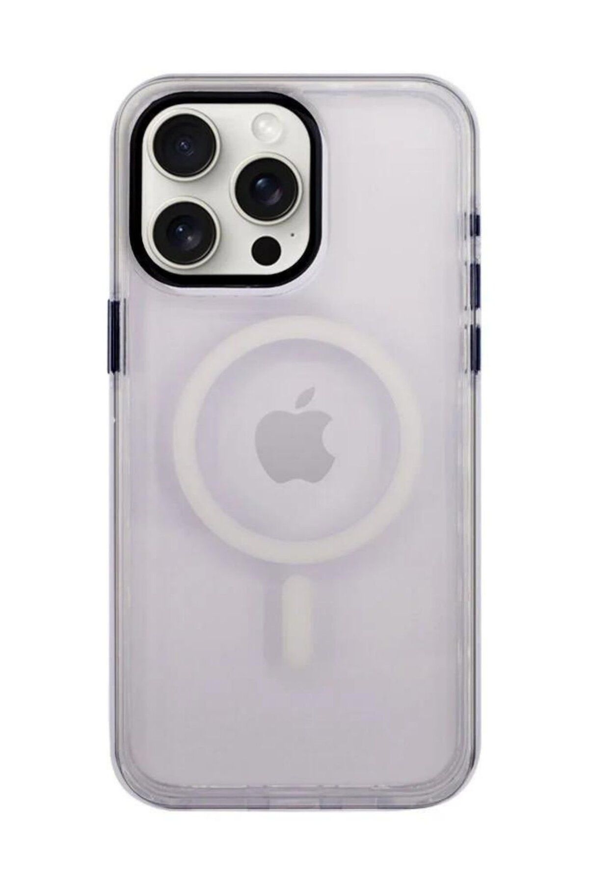 caymaz gsm iPhone 15 ProMax Uyumlu Magsafe Şeffaf Kılıf