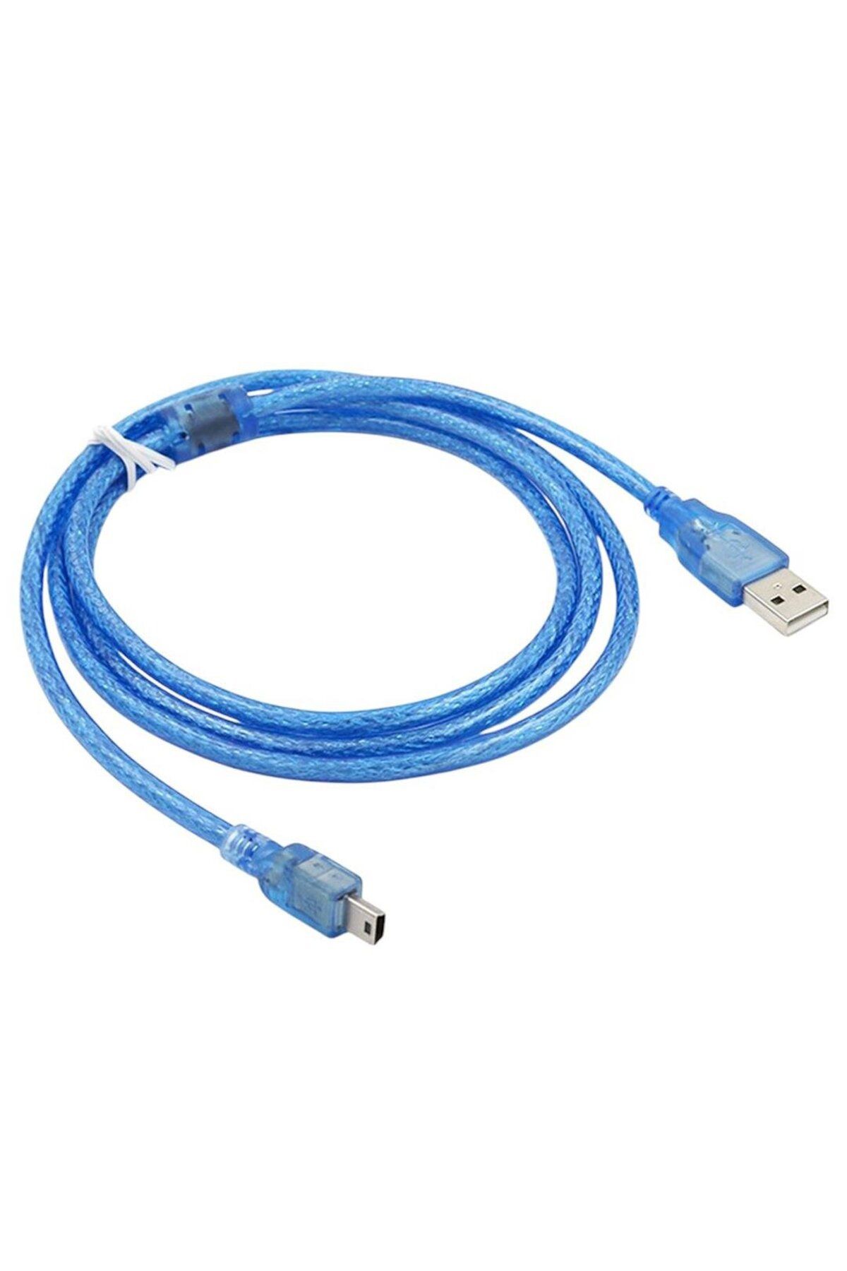 Powermaster iPod Şarj Aleti Kablosu 5 Pin Geniş 1.5 Metre Şeffaf