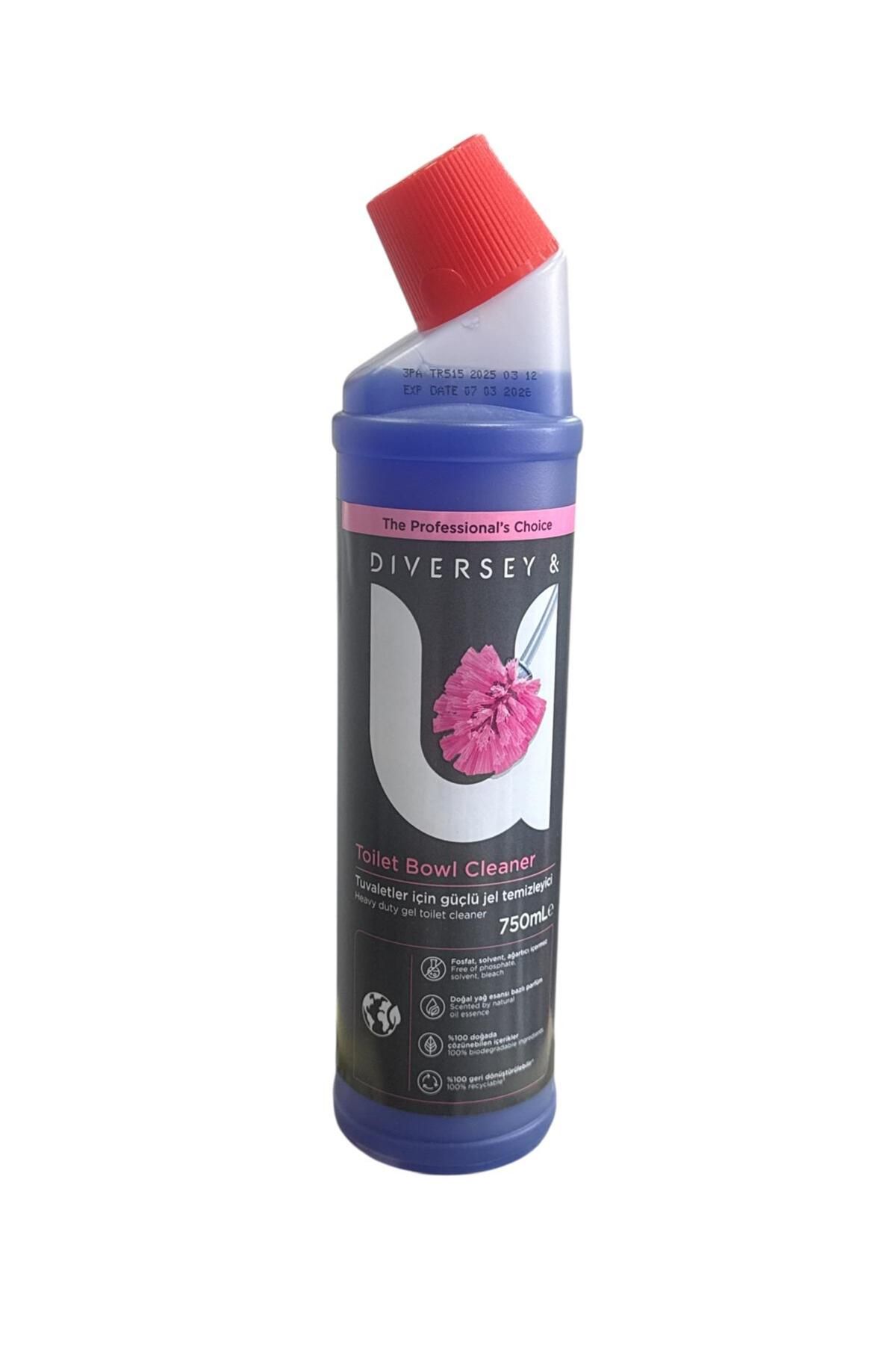 Diversey DİVERSEY&U TIUVALET TEMİZLEYİCİ 0.75lL / 0.78KG
