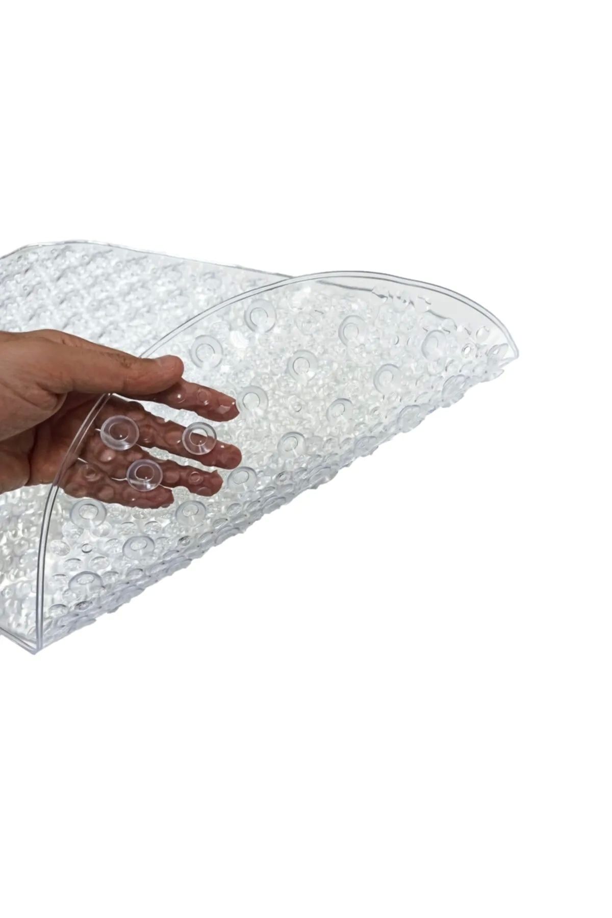 PRATİKOBA Banyo Küvet Duşakabin Kaydırmaz Vantuzlu Paspas 40x70 cm Royaleks-KE06
