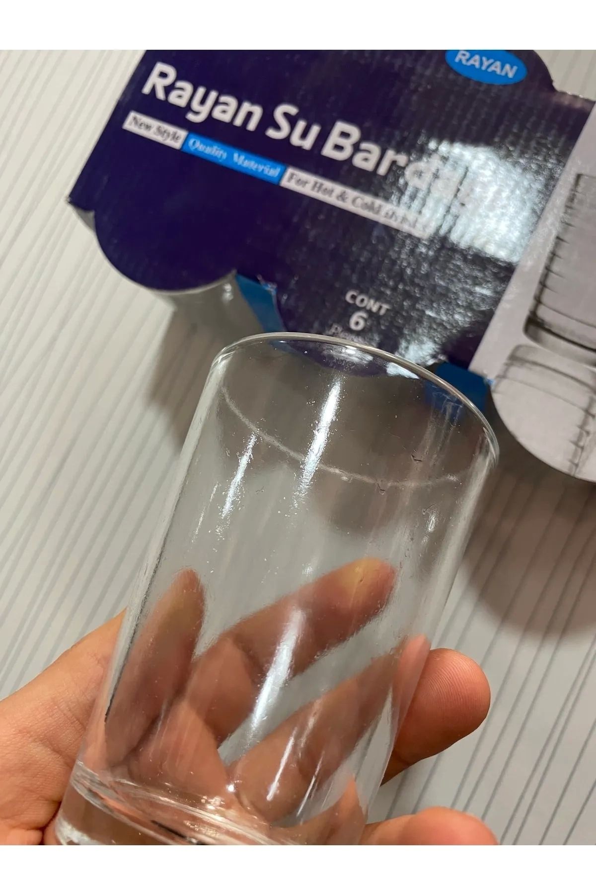 PRATİKOBA 6'lı Su Bardağı Royaleks-RYG6061