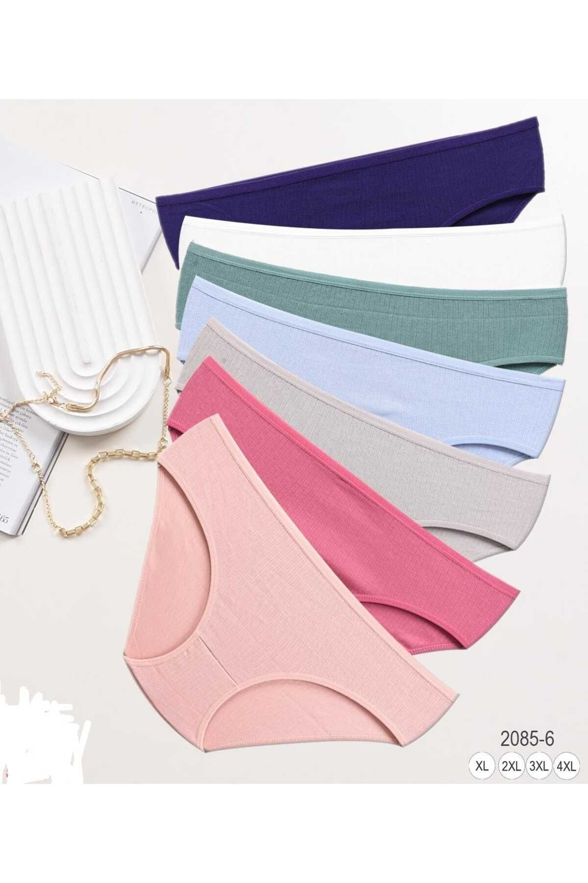wear treasure Kadın 7'li Paket Curve Külot