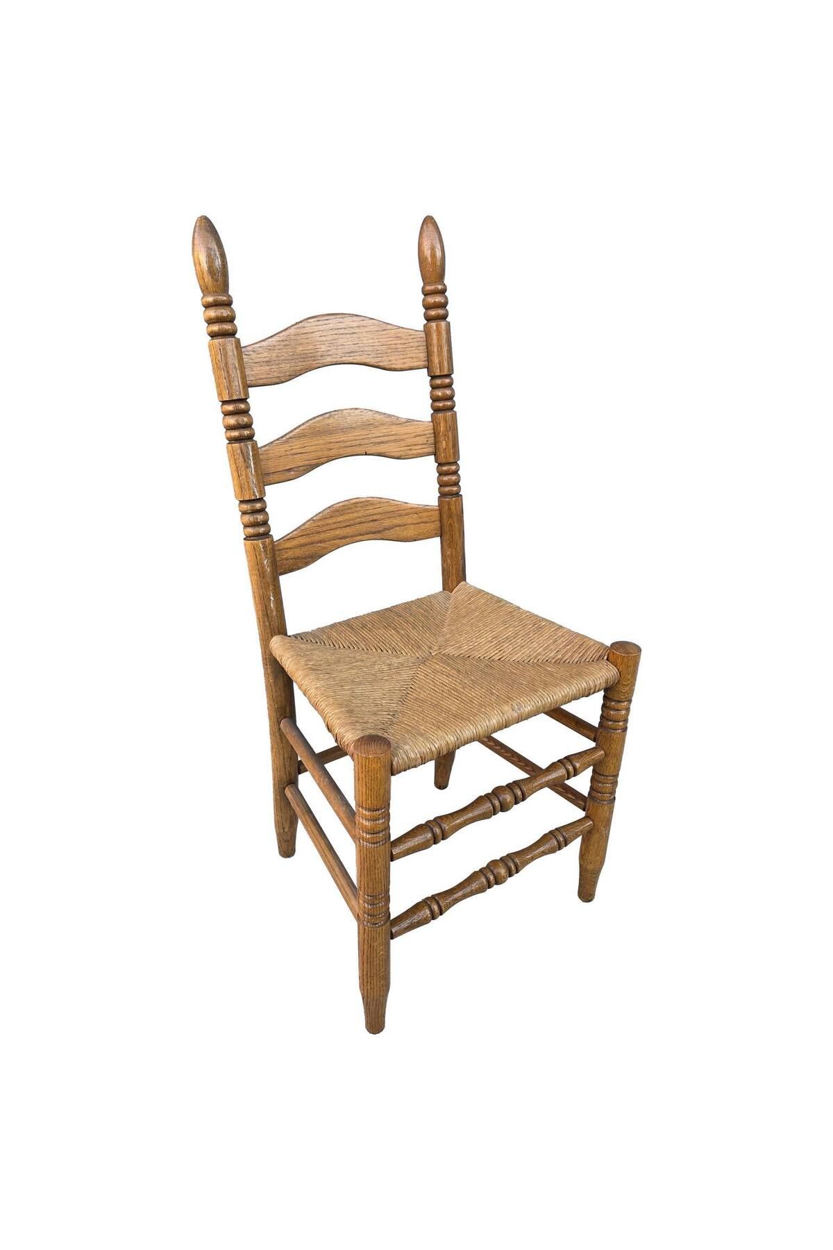Hasyılmaz Vintage Masif Ahşap Sandalye (1 Adet) AC06
